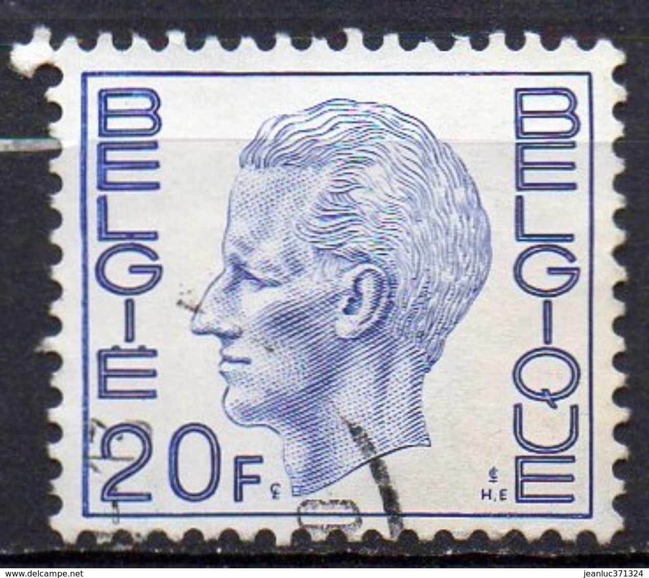 BELGIQUE N° 1587 O Y&T 1971-1972 Roi Baudouin 1er - Used Stamps