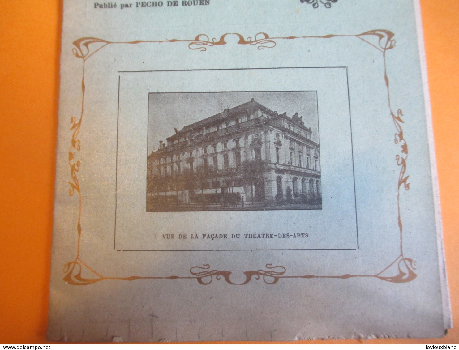 Grand Programme/Théatre Des Arts/Programme Officiel/ROUEN/ Massenet/Le Jongleur De Notre Dame/Saison 1923-1924   PROG161 - Programmes