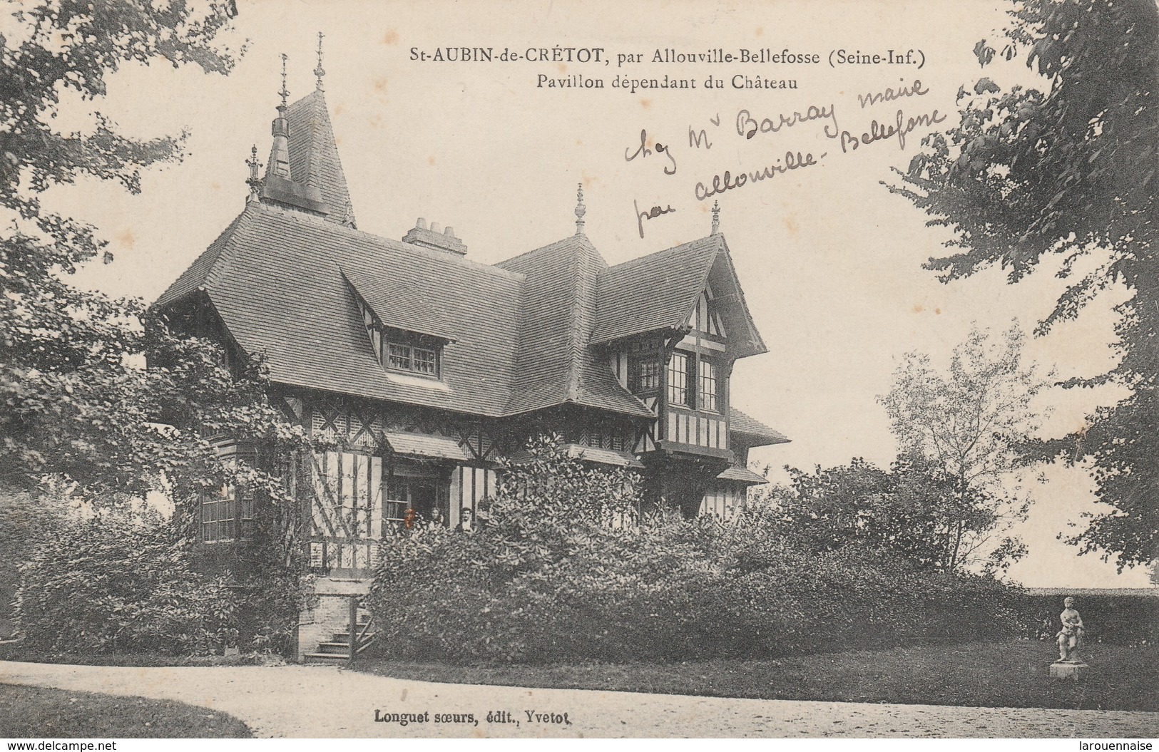 76 - SAINT AUBIN DE CRETOT - Pavillon Dépendant Du Château - Altri & Non Classificati