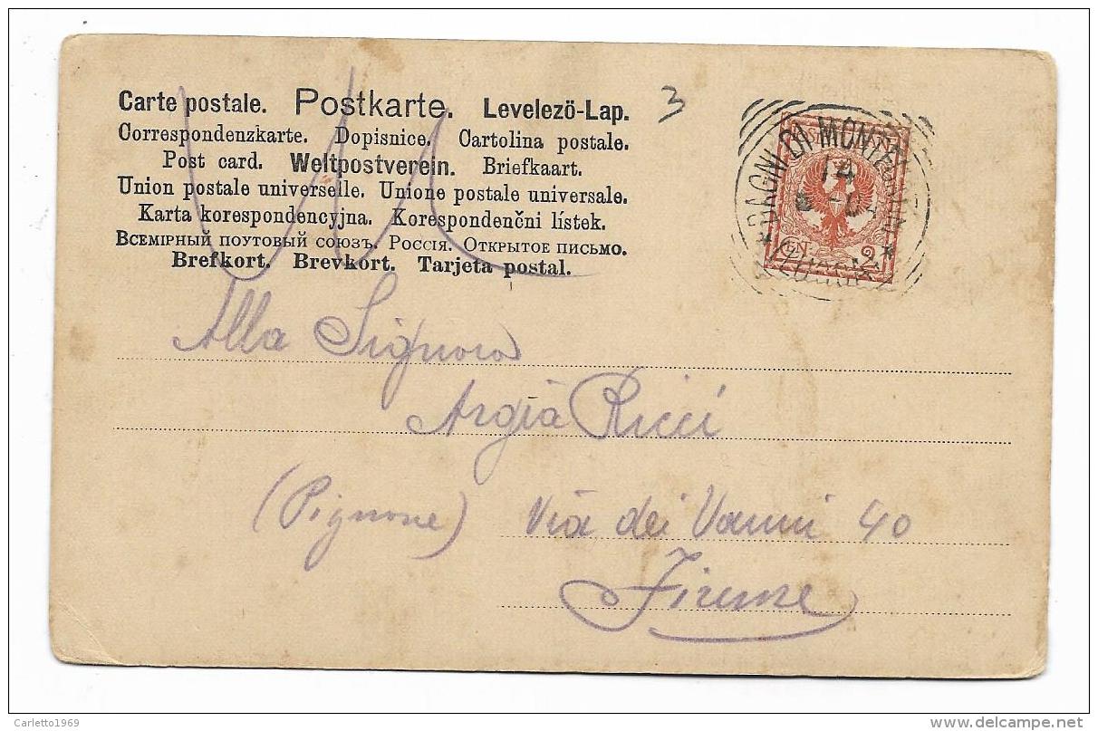 BAMBINA PRIMO PIANO 1904 VIAGGIATA FP - Sonstige & Ohne Zuordnung