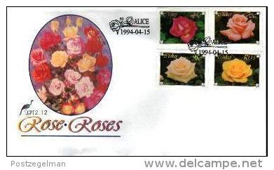 CISKEI, 1994,  Roses, Mint First Day  Cover,  FDC 2.12 - Ciskei