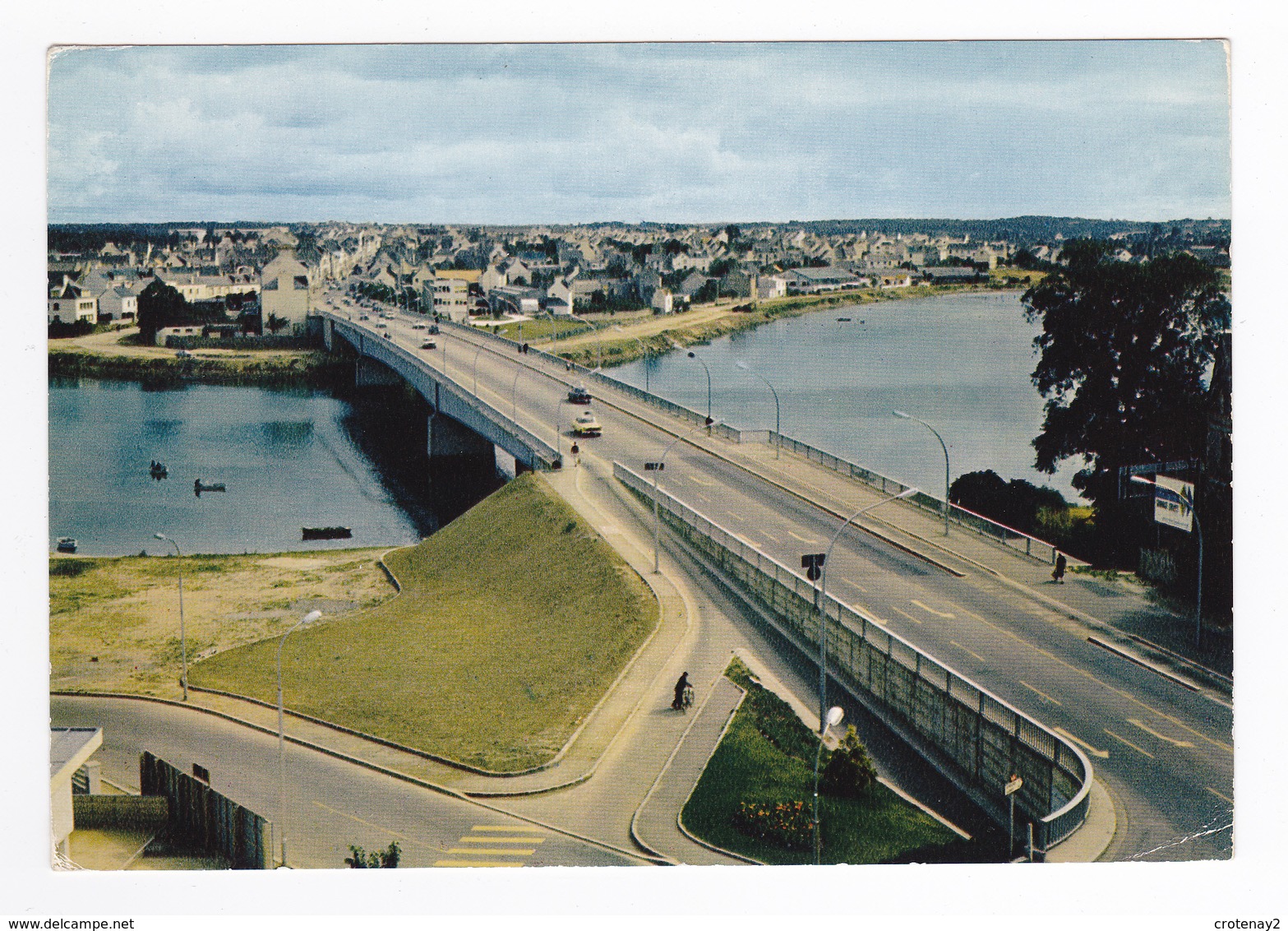 56 Lorient N°25 Le Pont Saint St Christophe Sur Le Scorff Au Fond Lanester - Lorient