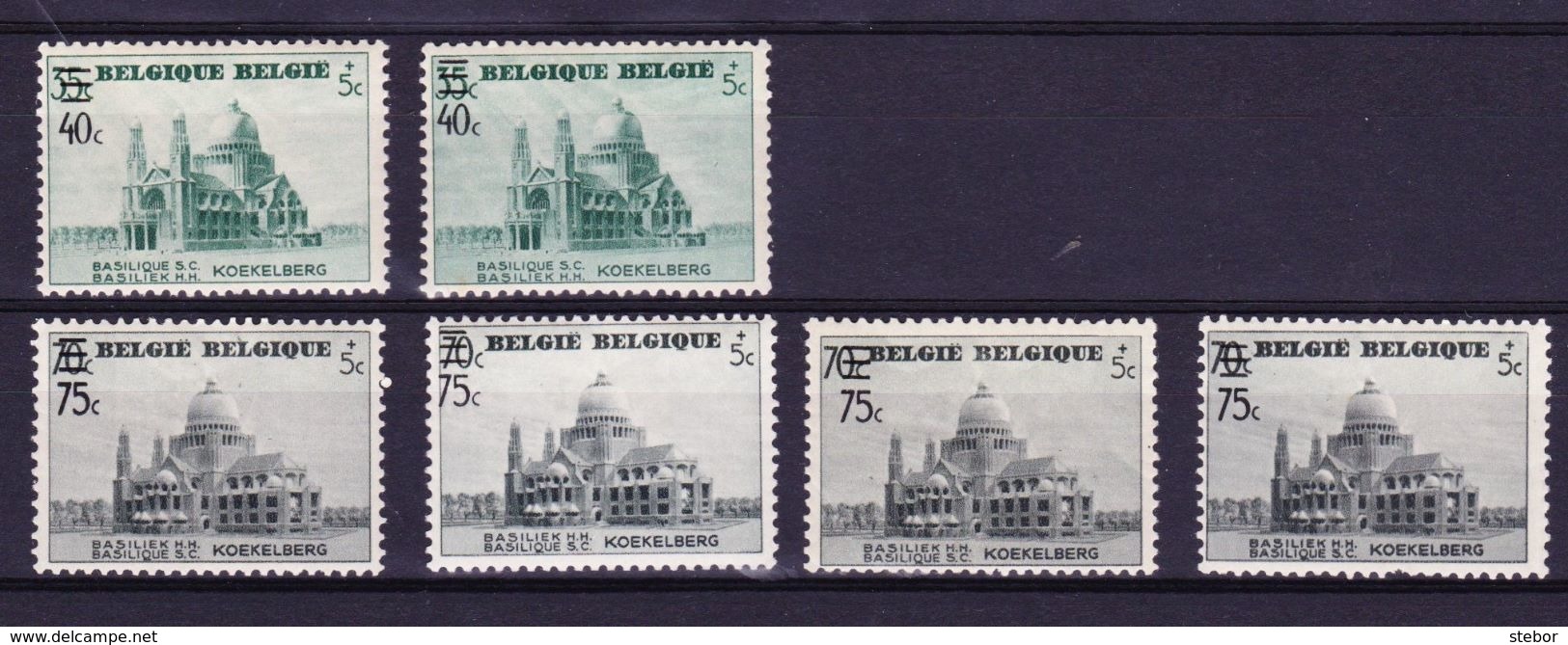 België, 1938, Kleine Verzameling Nr 481/82  **/* Zeer Mooi Lot K743,  KOOPJE - Collections (sans Albums)