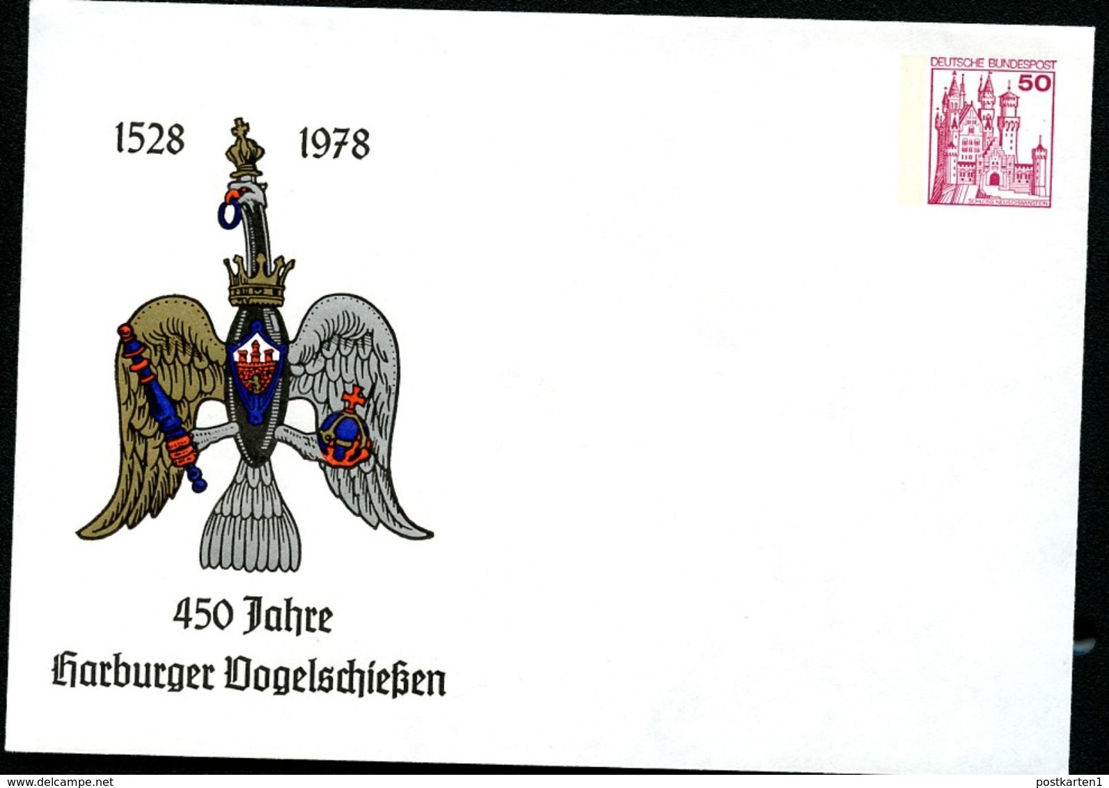 Bund PU112 C2/005 Privat-Umschlag VOGELSCHIESSEN HARBURG 1978 - Private Covers - Mint