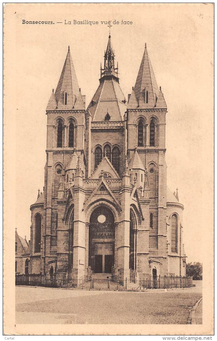 BONSECOURS - La Basilique Vue De Face - Péruwelz