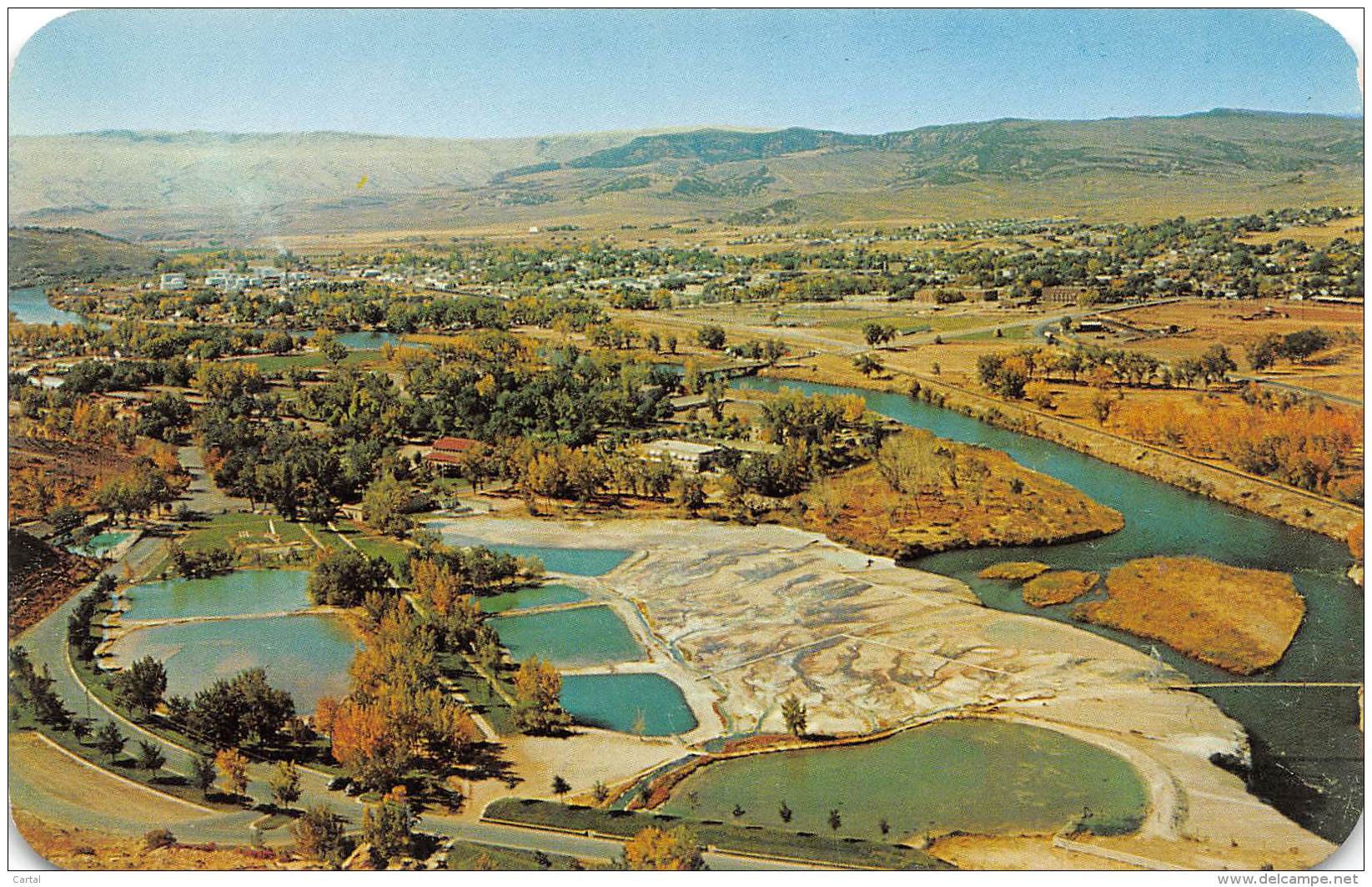 WYOMING - Panorama At Thermopolis - Autres & Non Classés