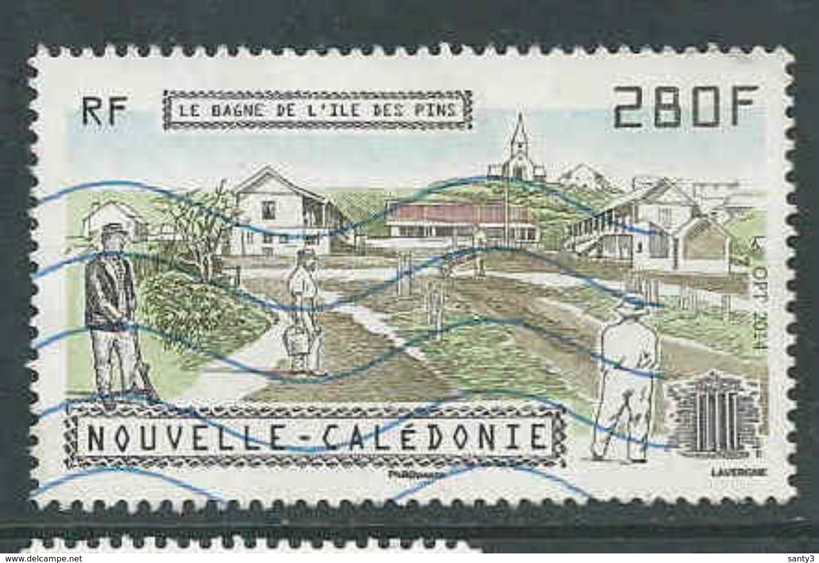 Nieuw-Caledonie, Yv  1226 Jaar  2014,  Gestempeld, Zie Scan, - Used Stamps