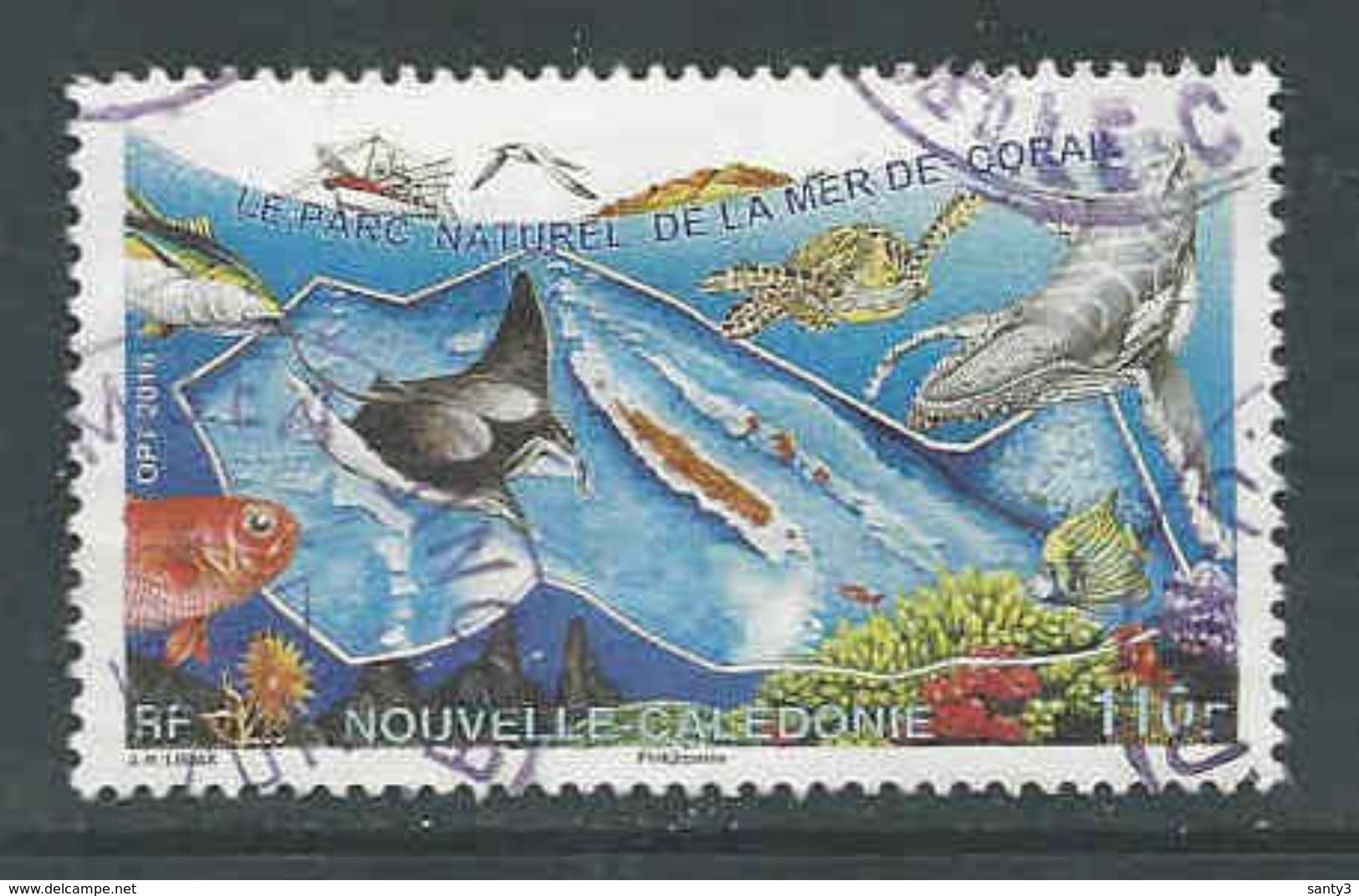 Nieuw Caledonie,  Yv 1273 Jaar 2016, Gestempeld, Zie Scan - Used Stamps