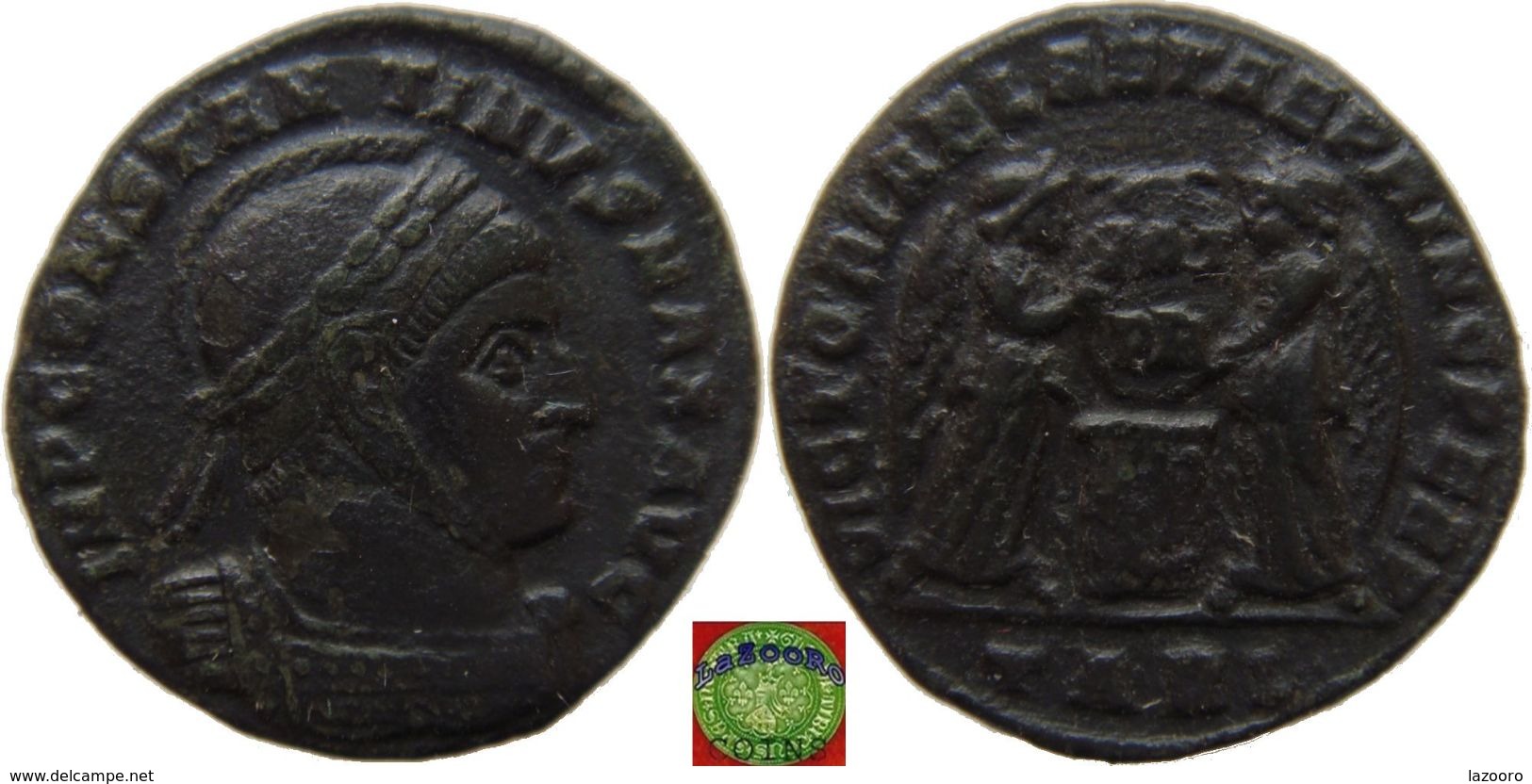 Roman Empire - BI Centenionalis (Follis) Of Constantine The Great (306 - 337 AD), VICTORIAE LAETAE PRINC PERP, R3 - L'Empire Chrétien (307 à 363)