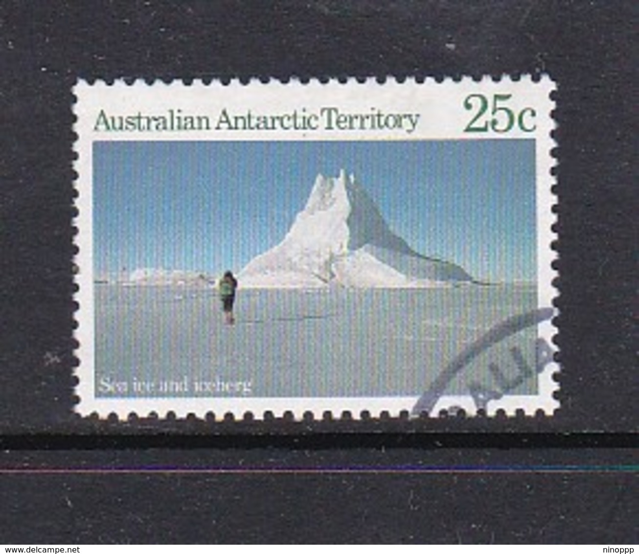 Australian Antarctic Territory  S 64 1984 Antarctic Scenes 1 25c Ice Used - Usados