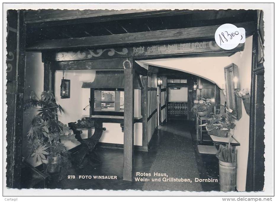 CPM GF-18300-Autriche - Dornbirn - Rotes Haus-Envoi Gratuit - Dornbirn