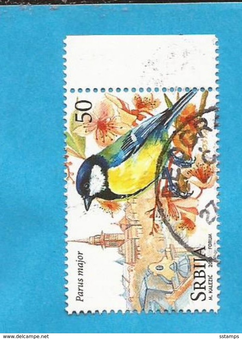 2010SRB    SERBIEN SERBIA SRBIJA FAUNA BIRDS  NEVER HINGED - Gebruikt