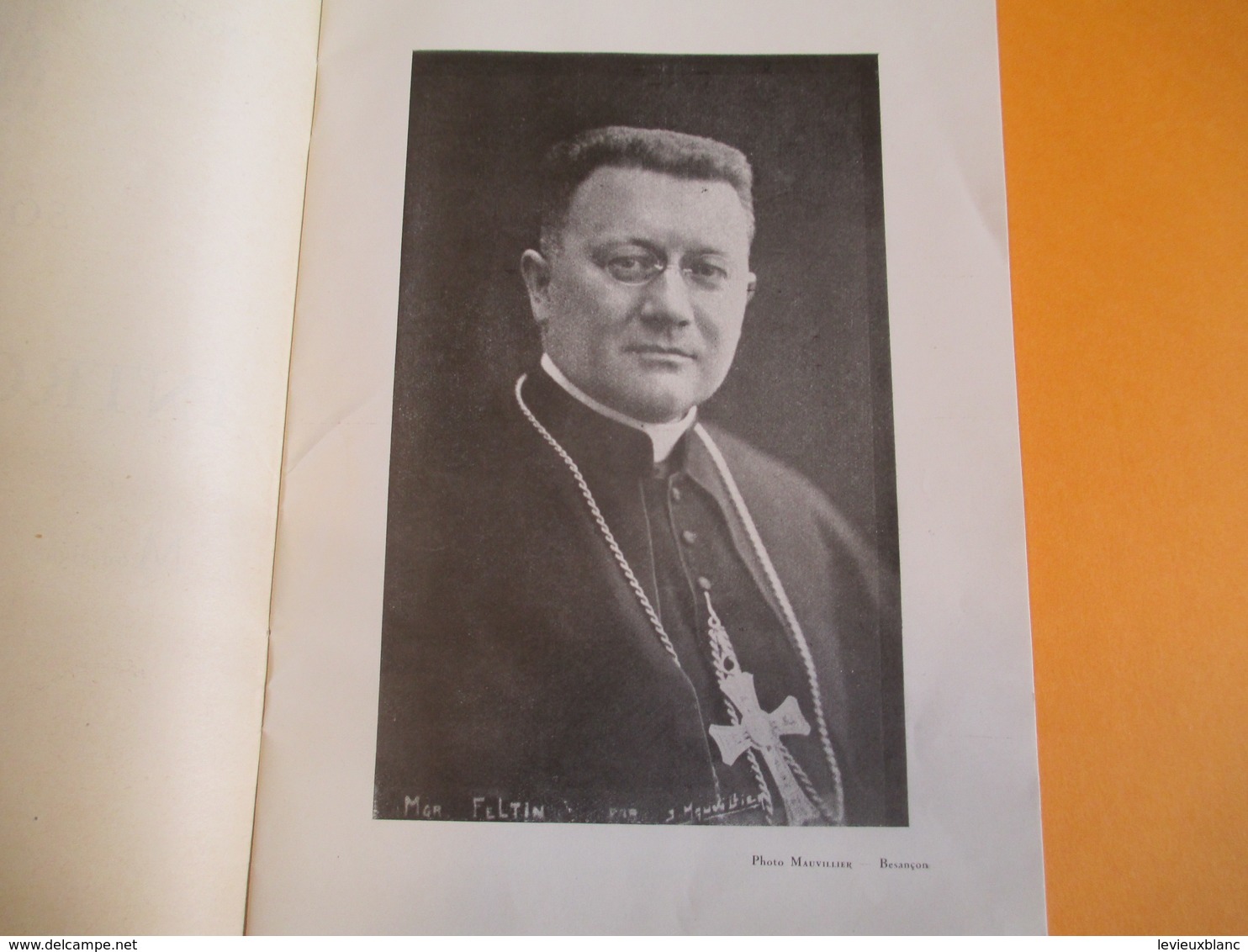 Plaquette  Souvenir/ Intronisation De Monseigneur Maurice FELTIN/ Evêque De TROYES/ 1928    PROG163 - Religion & Esotérisme