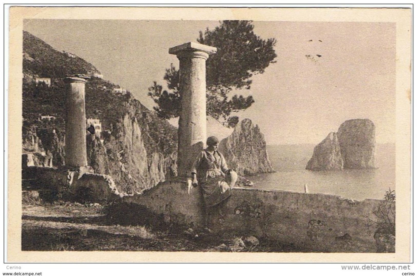 CAPRI:  " TERRAZZA "  -  PER  LA  SVIZZERA  -  FOTO  -  FP - Napoli (Naples)