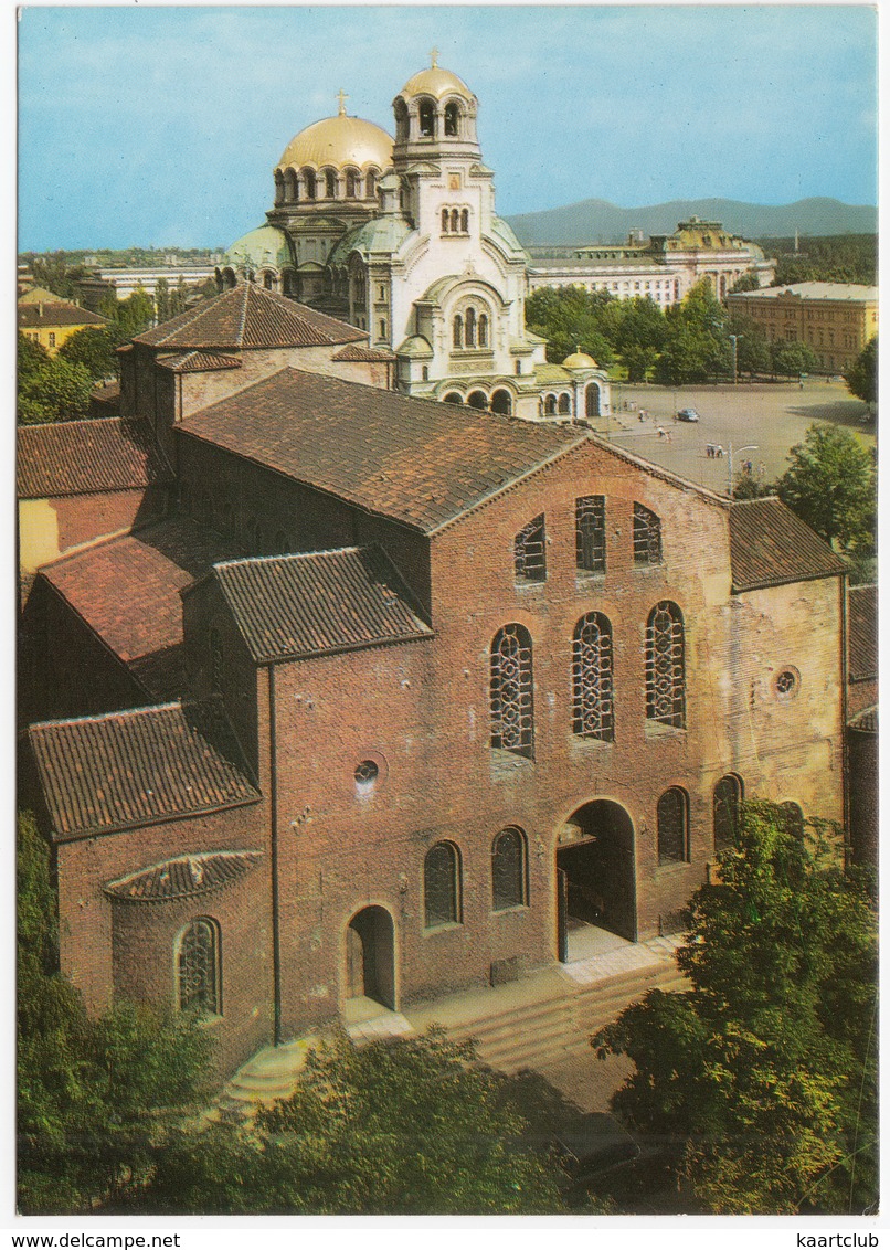 Sofia - L'église Ste Sophia VI S / Die Kirche Hl. Sofia, 6. Jh. - (Bulgarie) - Bulgarie