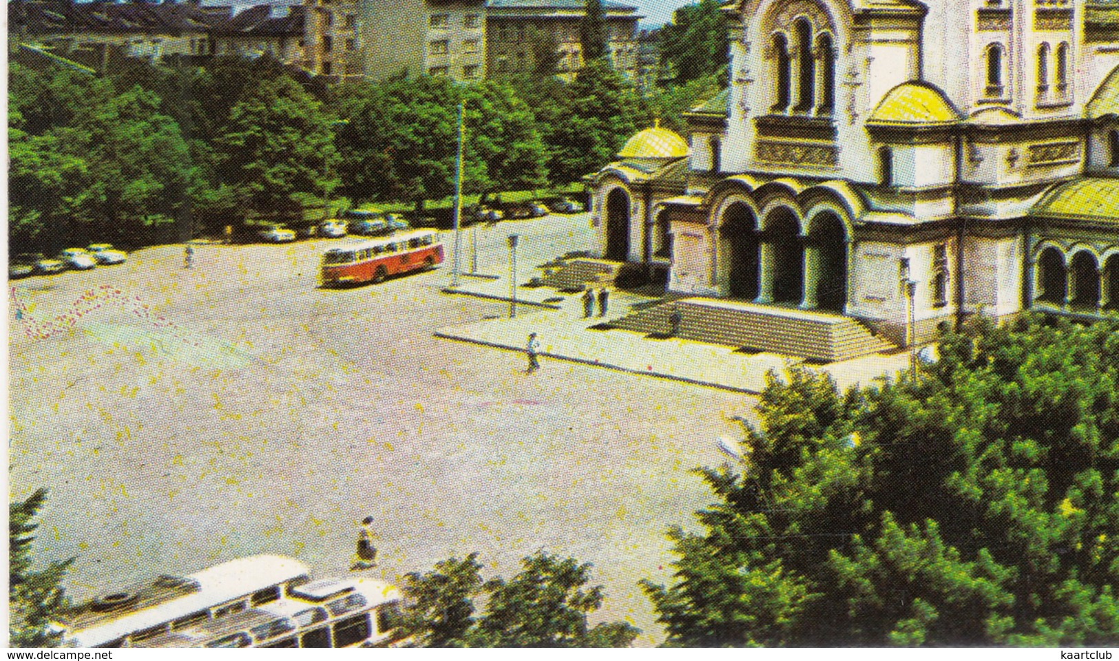 Sofia - Le Dome-monument 'Alexandre Nevski' - Gedächtniskirche - 3 X AUTOBUS/COACH  - (Bulgarie) - Bulgarije