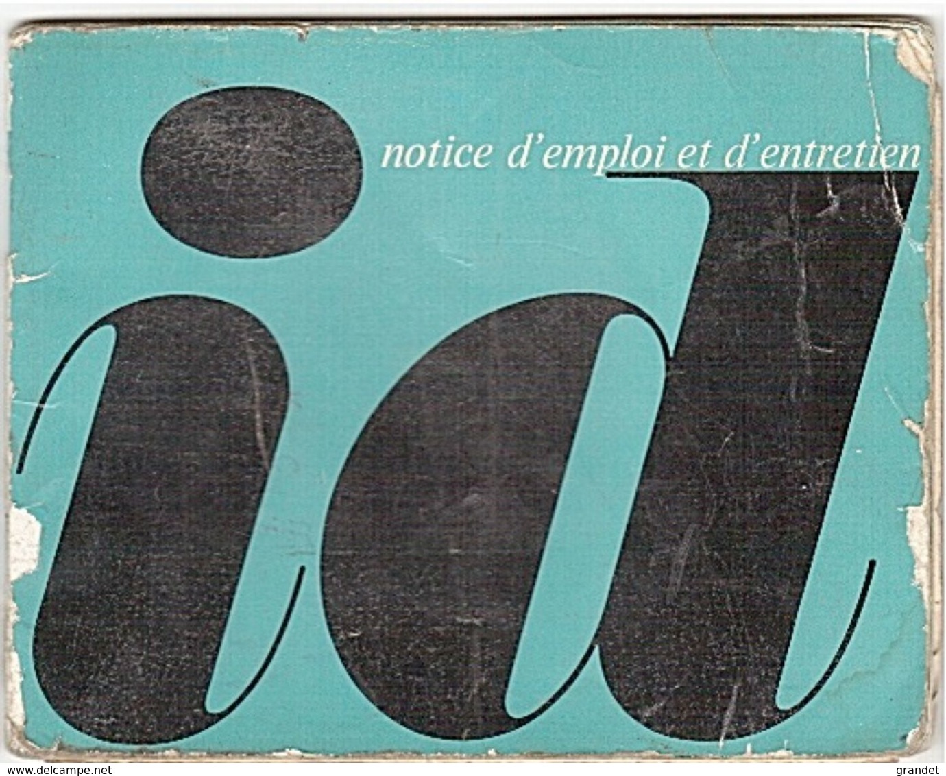 AUTOMOBILE - CITROEN - NOTICE - ID19 - 1960 - - Automobili