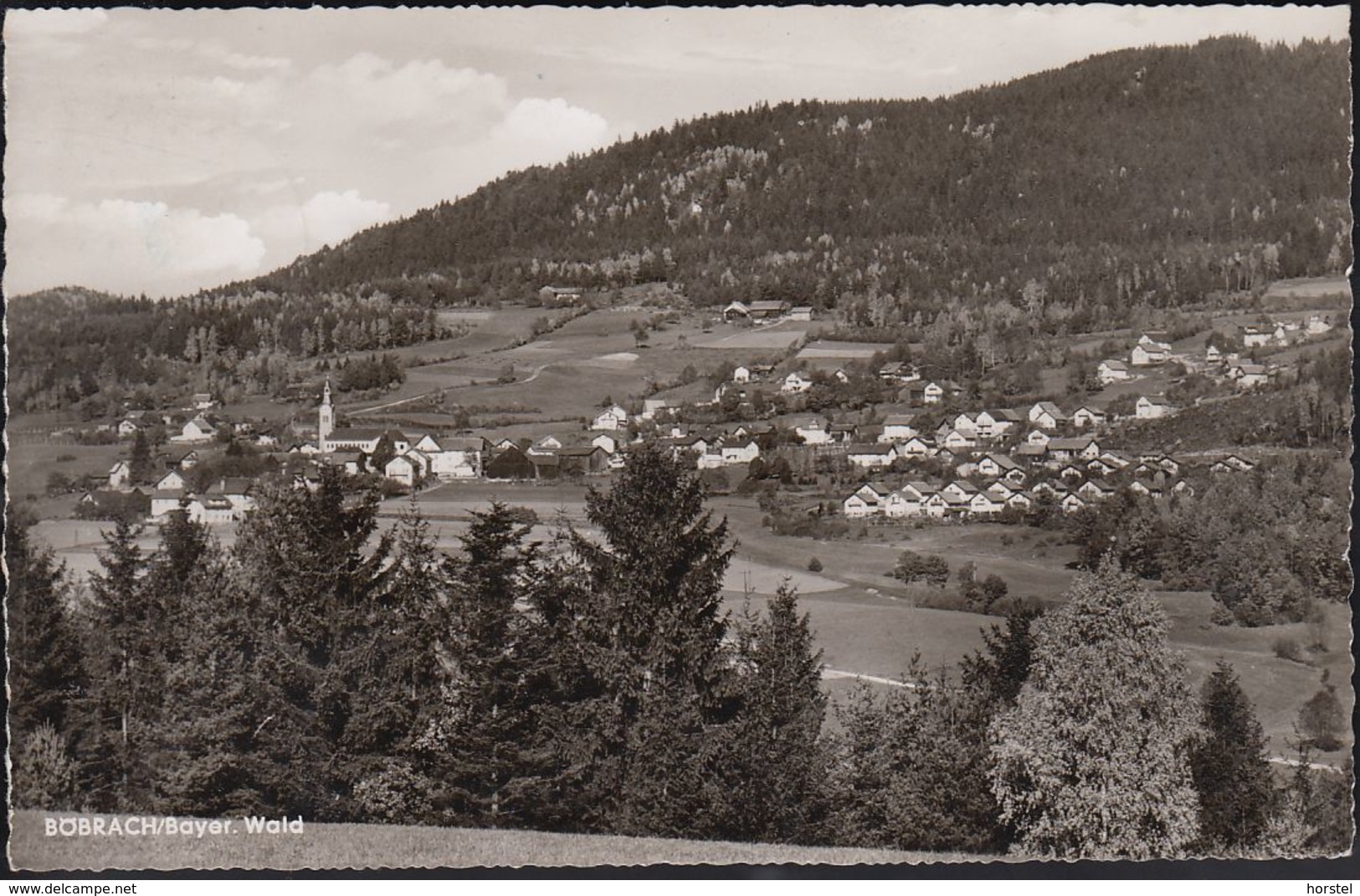 D-94255 Böbrach - Bayr. Wald - Alte Ansicht (60er Jahre) - Bodenmais