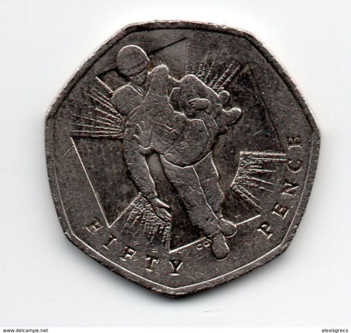 Great Britain 2006  50 PENCE Commemorating  St.CHRISTOPHER Used In VERY GOOD CONDITION. - 50 Pence