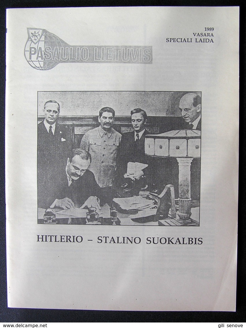 1989 Lithuania / Newsletter/ Pasaulio Lietuvis No. 7-8 - Andere & Zonder Classificatie