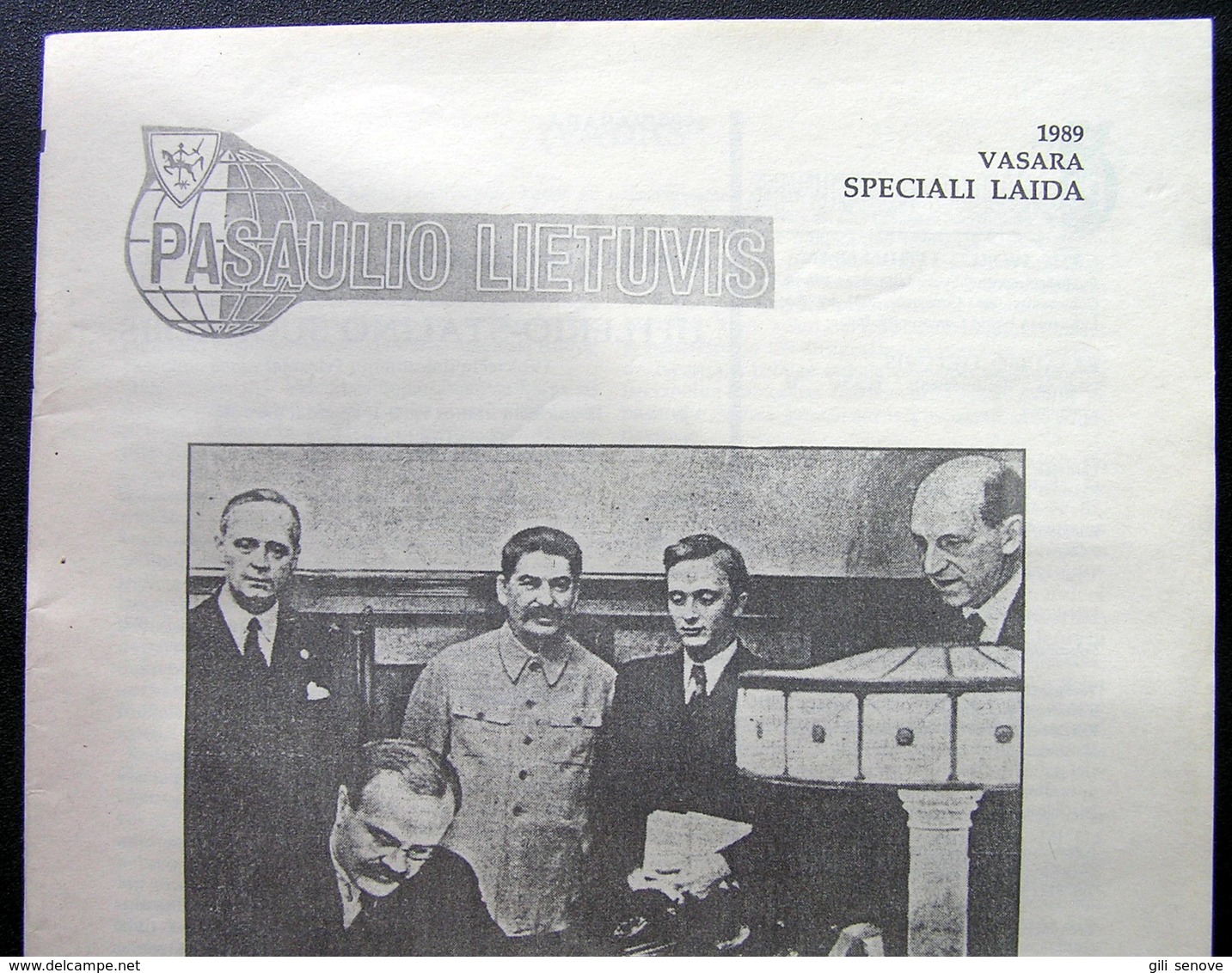 1989 Lithuania / Newsletter/ Pasaulio Lietuvis No. 7-8 - Autres & Non Classés