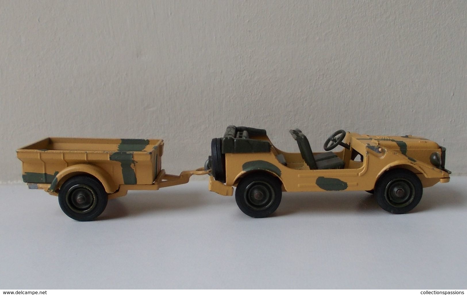 - Camion Militaire - JEEP MERCEDES AUTO UNION - Solido - - Militaria