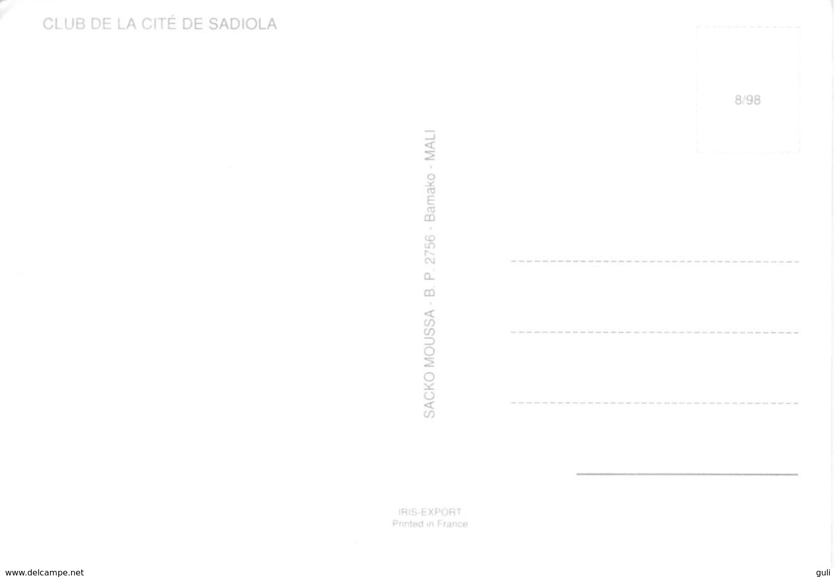 Afrique   MALI -Club De La Cité De SADIOLA   (Sacko Moussa 8/98 )*PRIX FIXE - Mali
