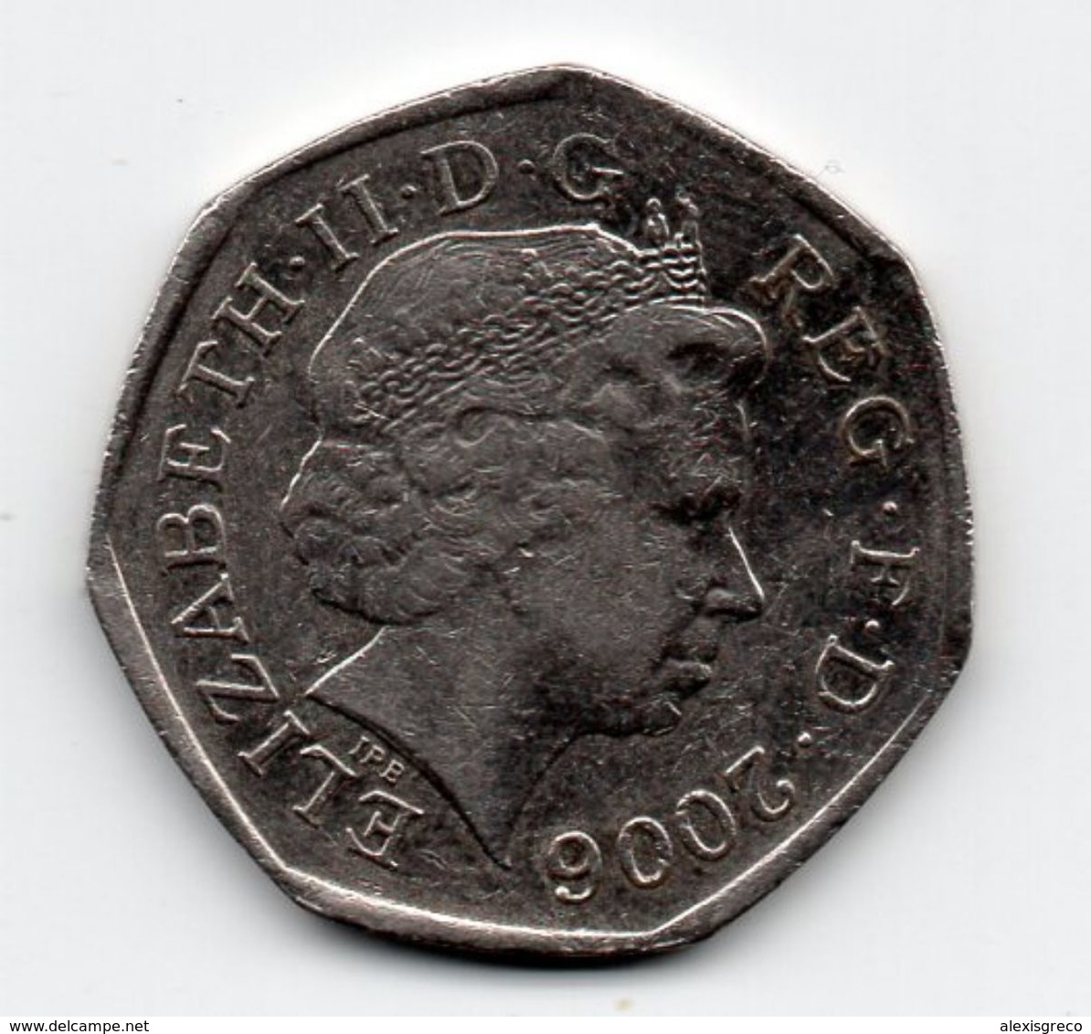 Great Britain 2006  50 PENCE Commemorating  MEDALS  (VC + FOR VALOUR) Used In  GOOD CONDITION. - 50 Pence