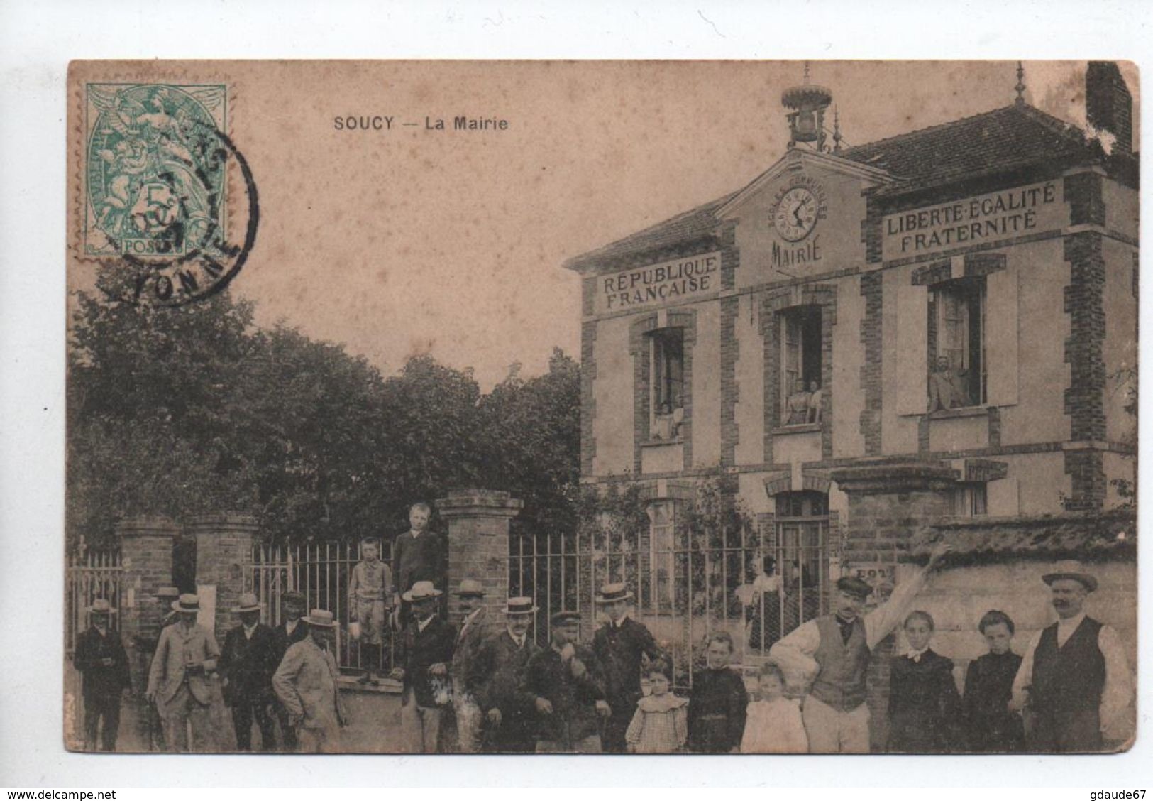 SOUCY (89) - LA MAIRIE - Soucy