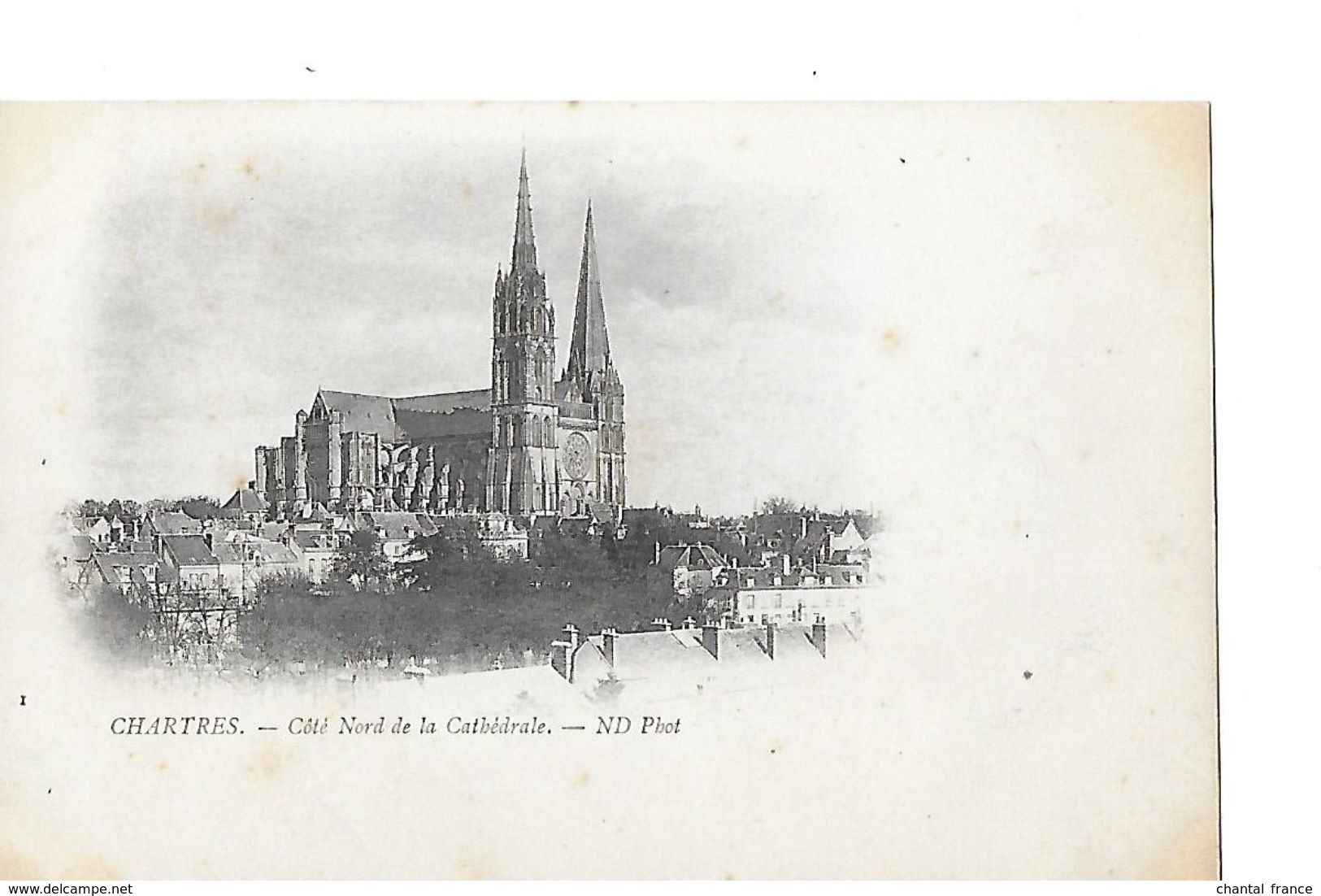 5 Cpa Précurseurs1902... . Chartres : Porte-Guillaume, Place Des Epars(hôtel/café), église St-Aignan, Cathédrale(x2) - Chartres