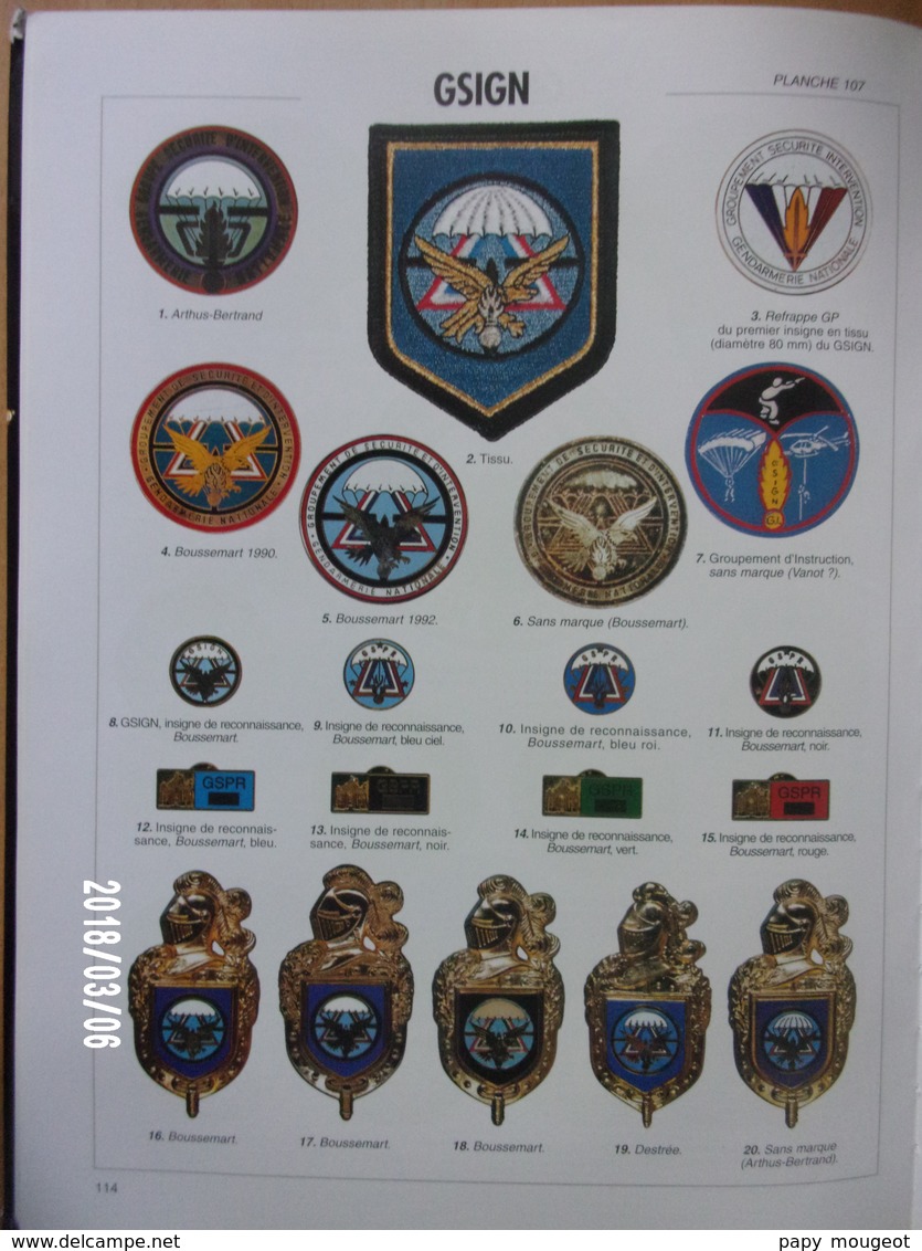 Légion Etrangère - French Airborne Troops Wings And Insignia - Luftwaffe