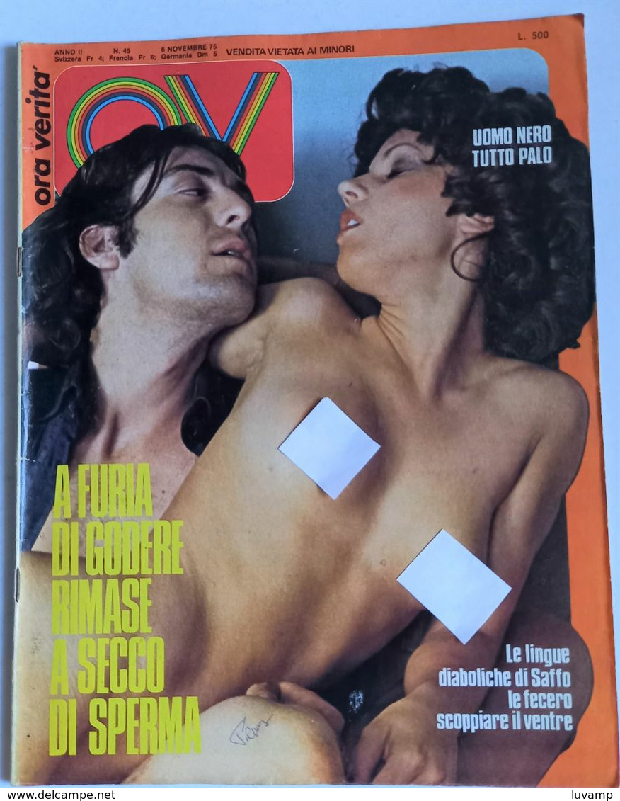 ORA VERITà  - N. 45  DEL  6 NOVEMBRE 1975   ( CARTEL 30) - Prime Edizioni