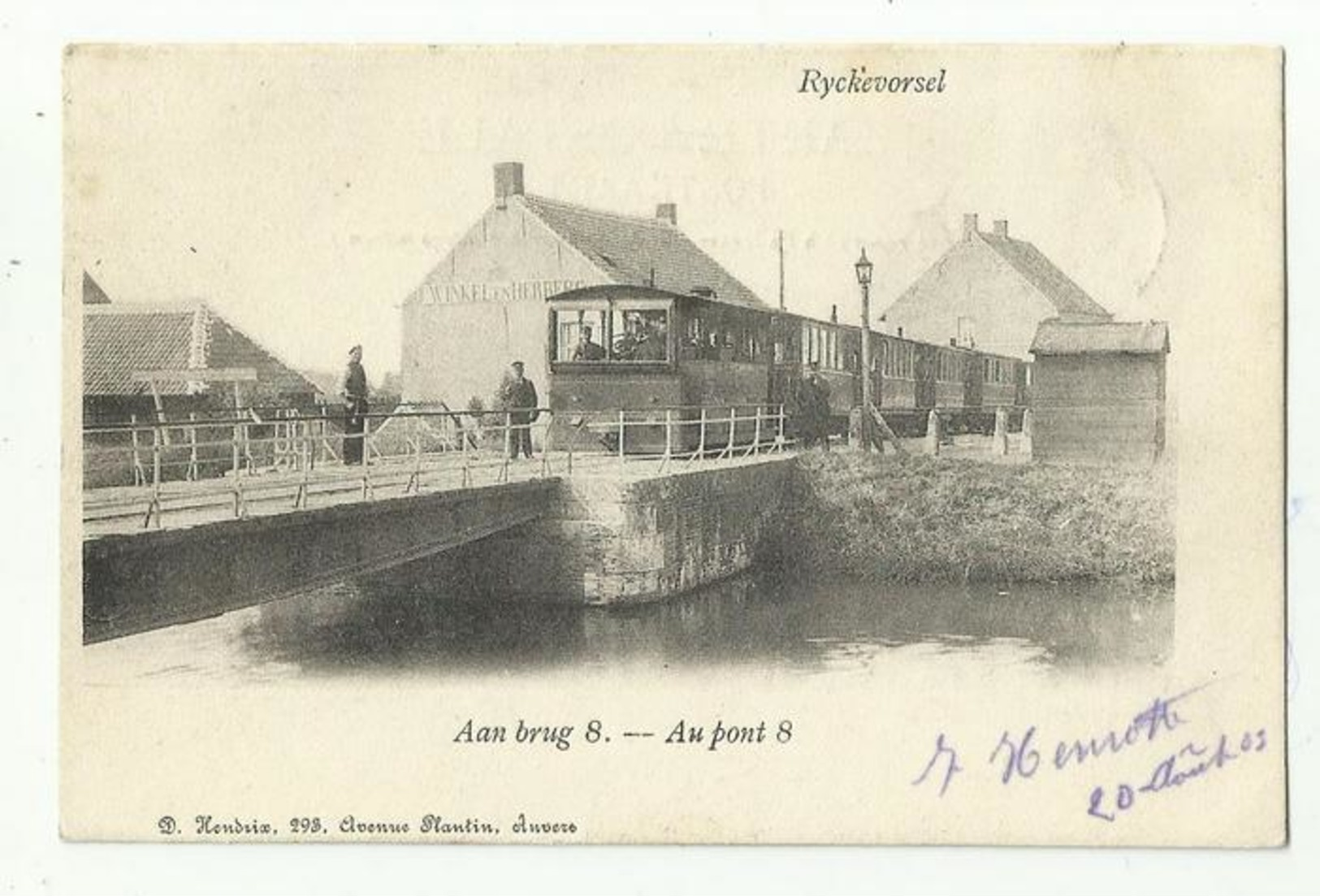 RIJKEVORSEL - Aan Brug 8 - Tram - Rijkevorsel