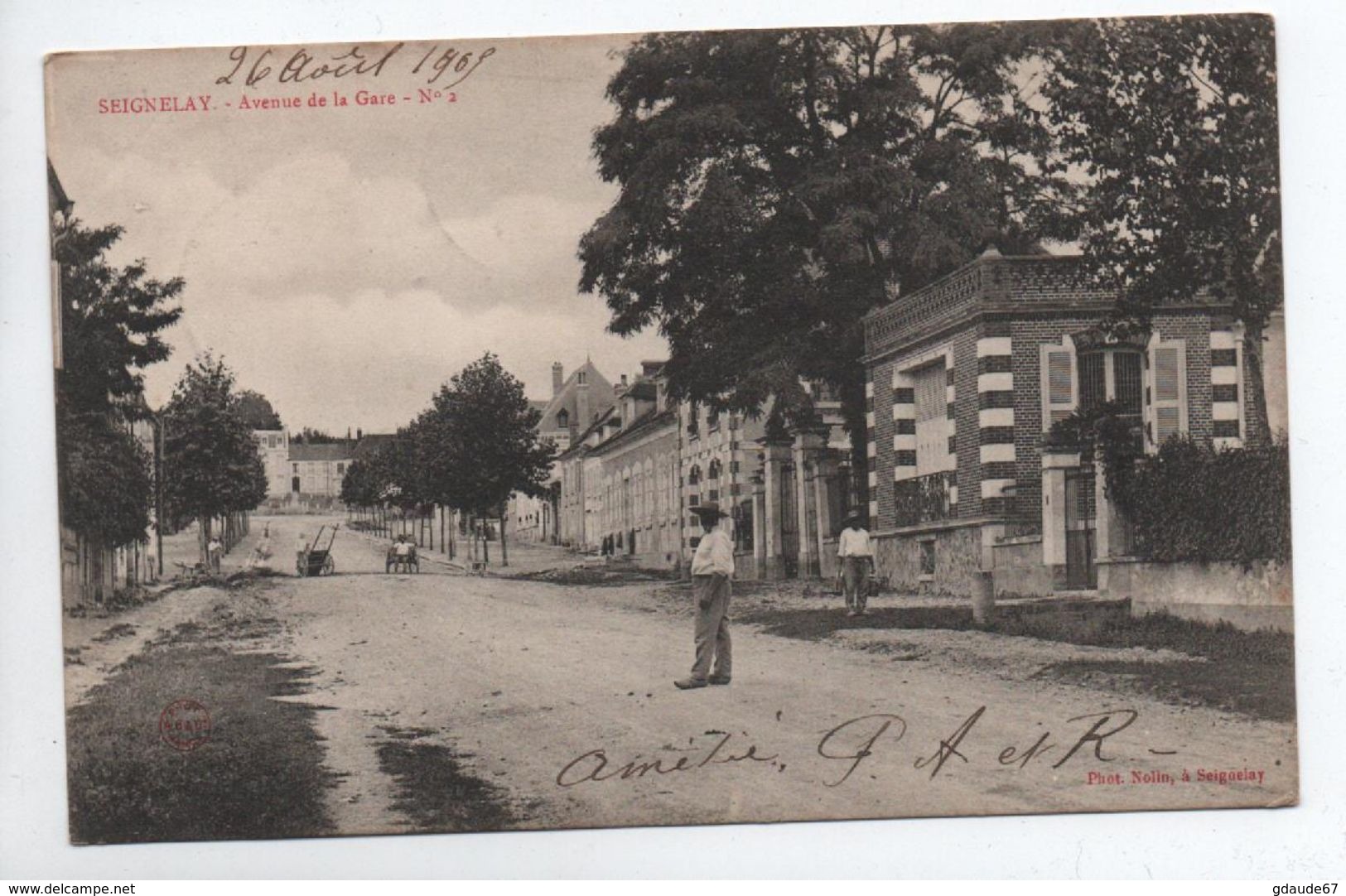 SEIGNELAY (89) - AVENUE DE LA GARE - Seignelay