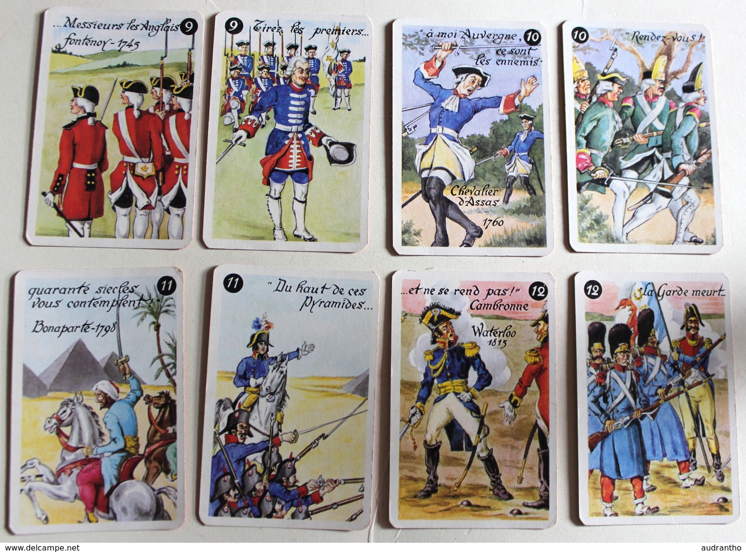 Jeu De Cartes Ancien Mistigri Jeu De Mariages Mots Historiques Dessiné Par Deparday Pouilleux Turenne De Gaulle Napoléon - Autres & Non Classés