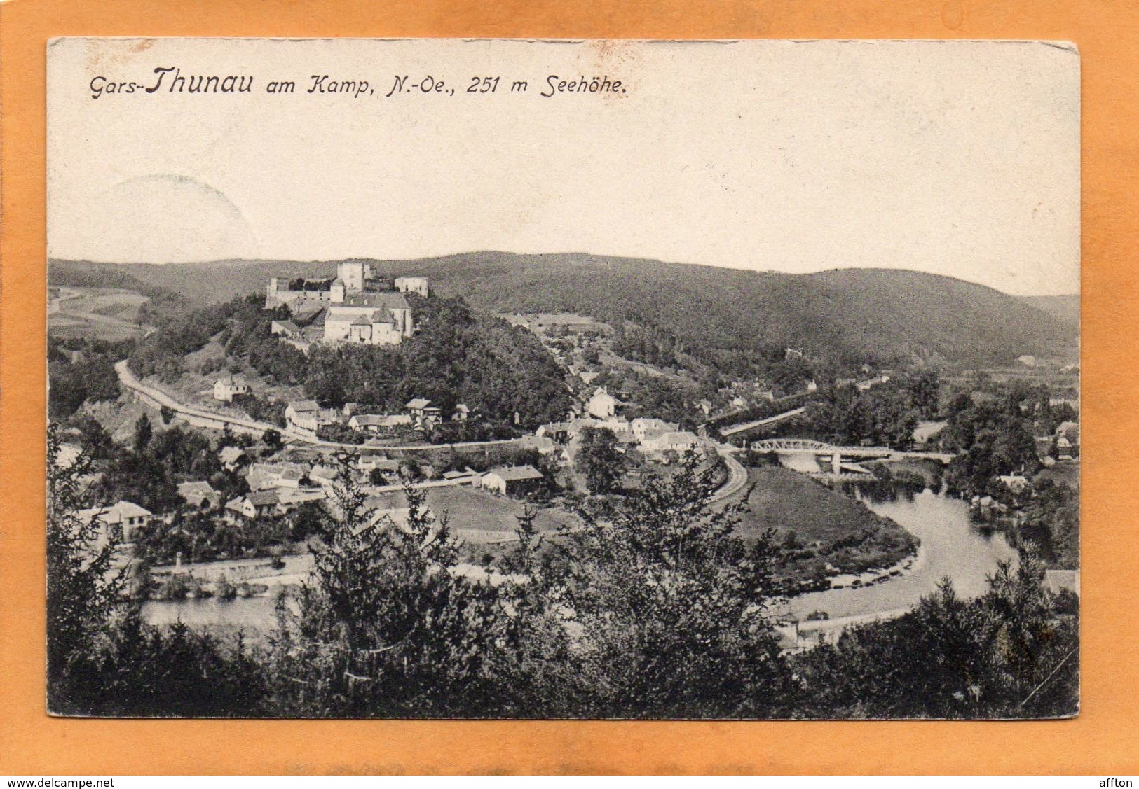 Gars Thunau Kamp 1905 Postcard - Gars Am Kamp