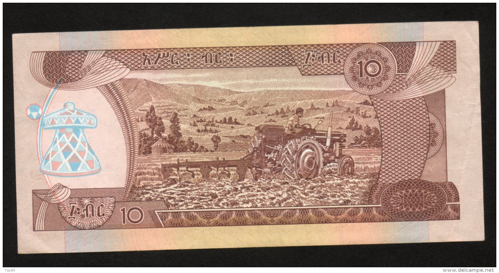 Banconota Etiopia 10 Birr - Ethiopia