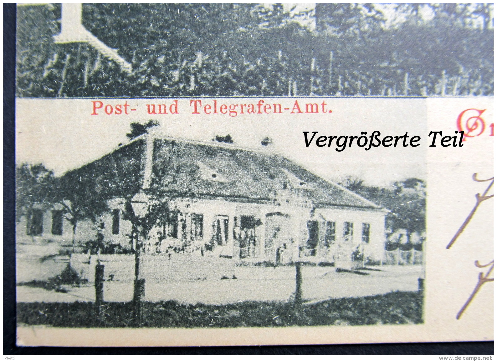 Österreich / Austria: Fels (Fels Am Wagram), Die Römisch-katholische Pfarrkirche / Post- Und Telegrafen Amt.  1901 - Autres & Non Classés