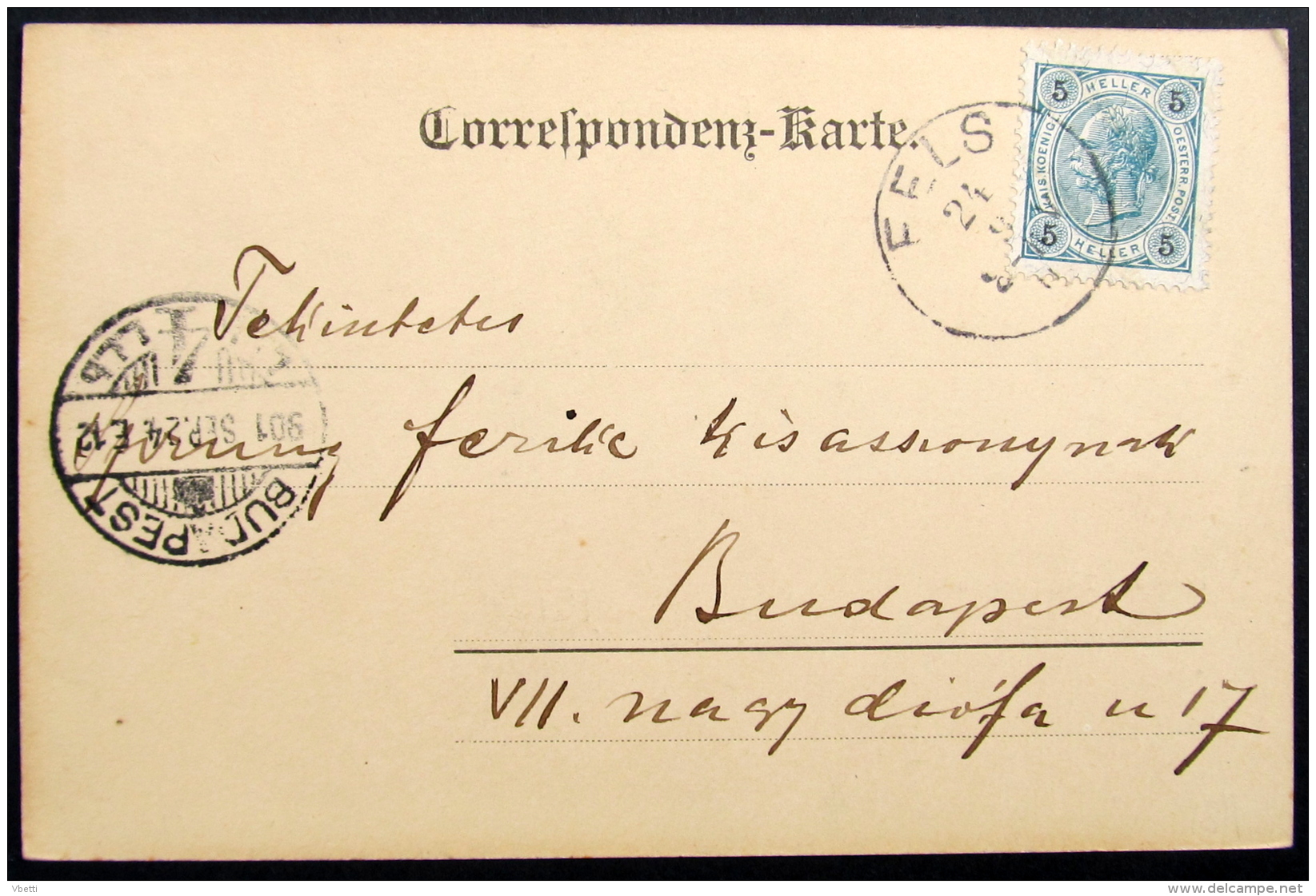 Österreich / Austria: Fels (Fels Am Wagram), Die Römisch-katholische Pfarrkirche / Post- Und Telegrafen Amt.  1901 - Autres & Non Classés