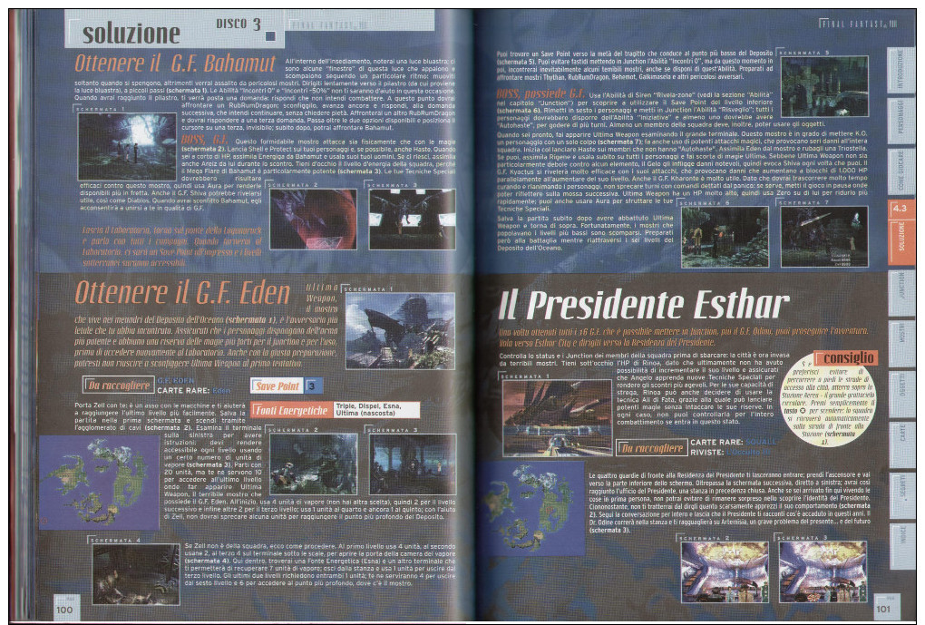 FINAL FANTASY VIII 8 - GUIDA STRATEGICA UFFICIALE PIGGYBACK - IN FORMATO PDF (PS1 PSX1 PLAYSTATION) - Letteratura E Istruzioni