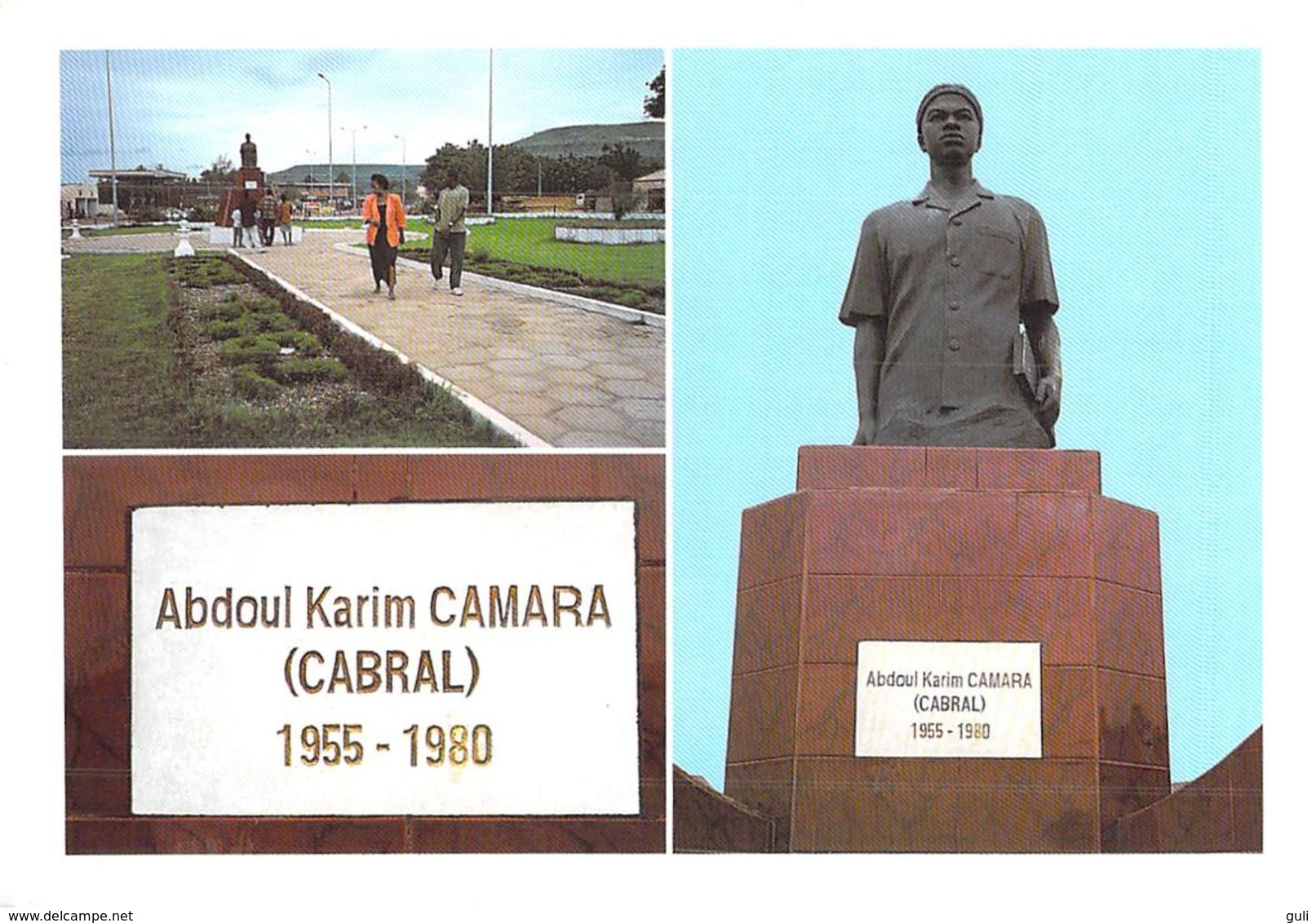 Afrique  MALI - BAMAKO Monument Abdoul Karim Camara (Cabral)(Kamara)  (Sacko Moussa 9/97 )*PRIX FIXE - Malí