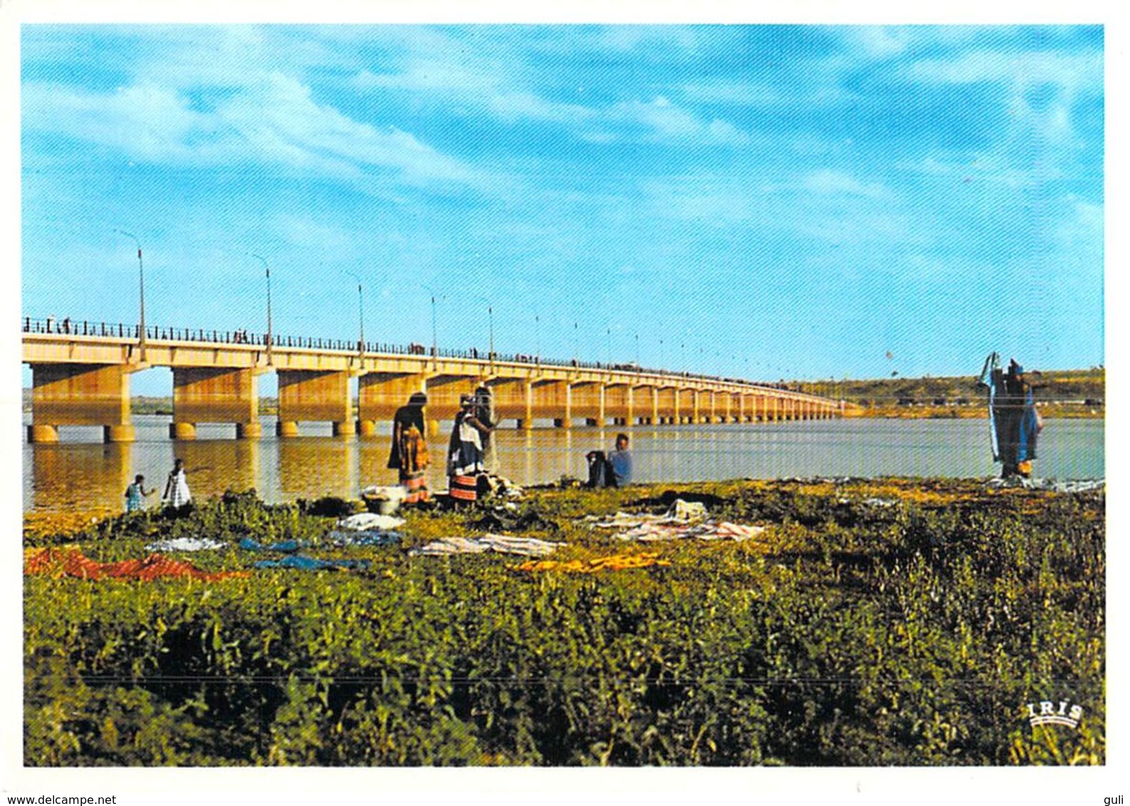Afrique  MALI - BAMAKO Le Pont Sur Le Niger (The Bridge Over The Niger)   (Sacko Moussa 7164 )*PRIX FIXE - Mali