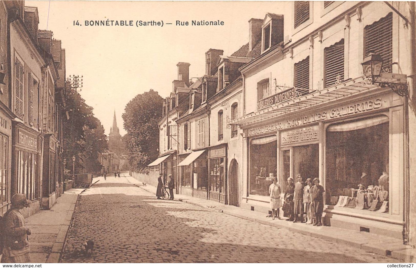 72-BONNETABLE- RUE NATIONALE - Bonnetable