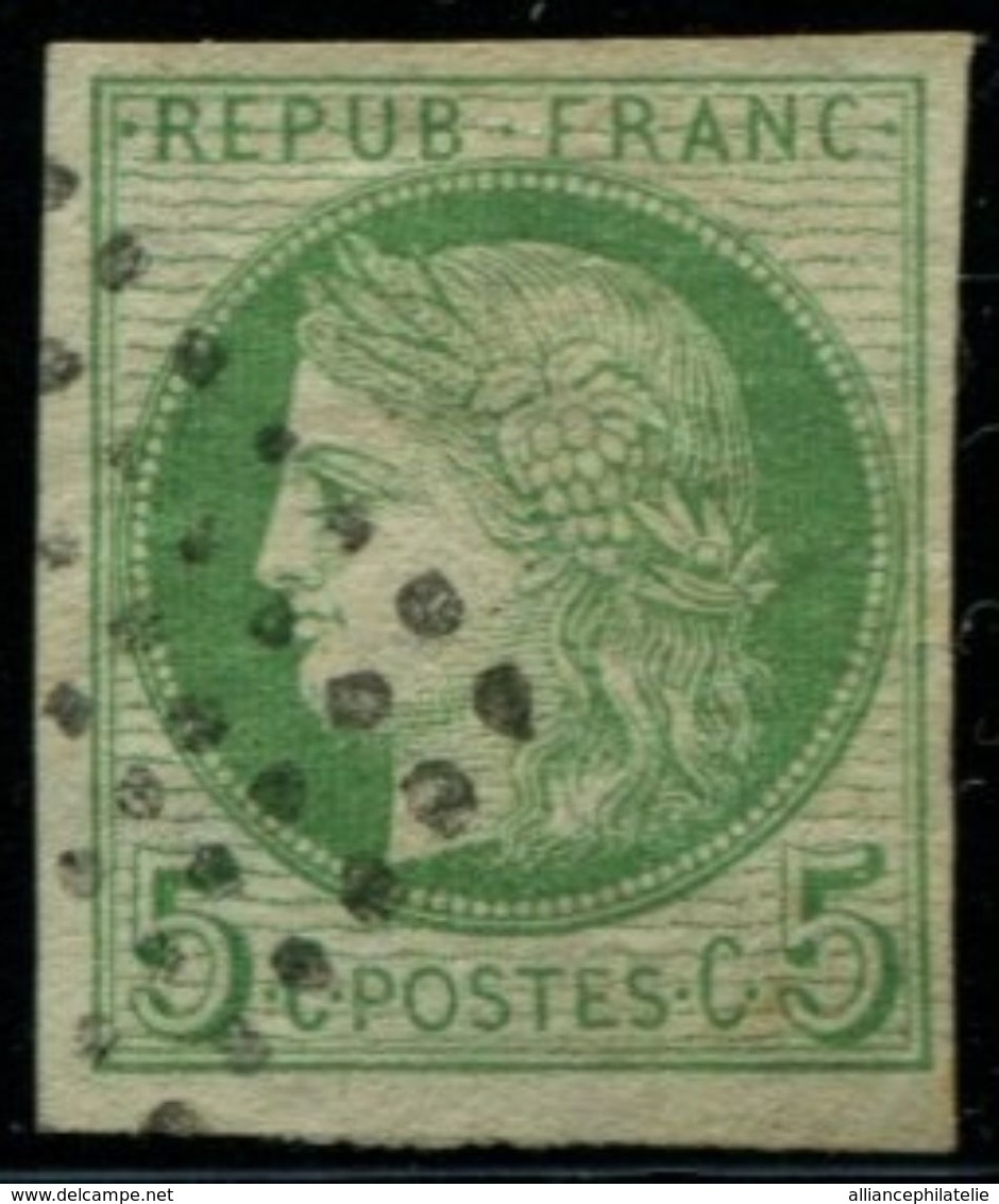 Lot N°5180a Colonies Générales N°17a Papier Filigrané "LACROIX" Oblitéré Qualité TB - Cérès