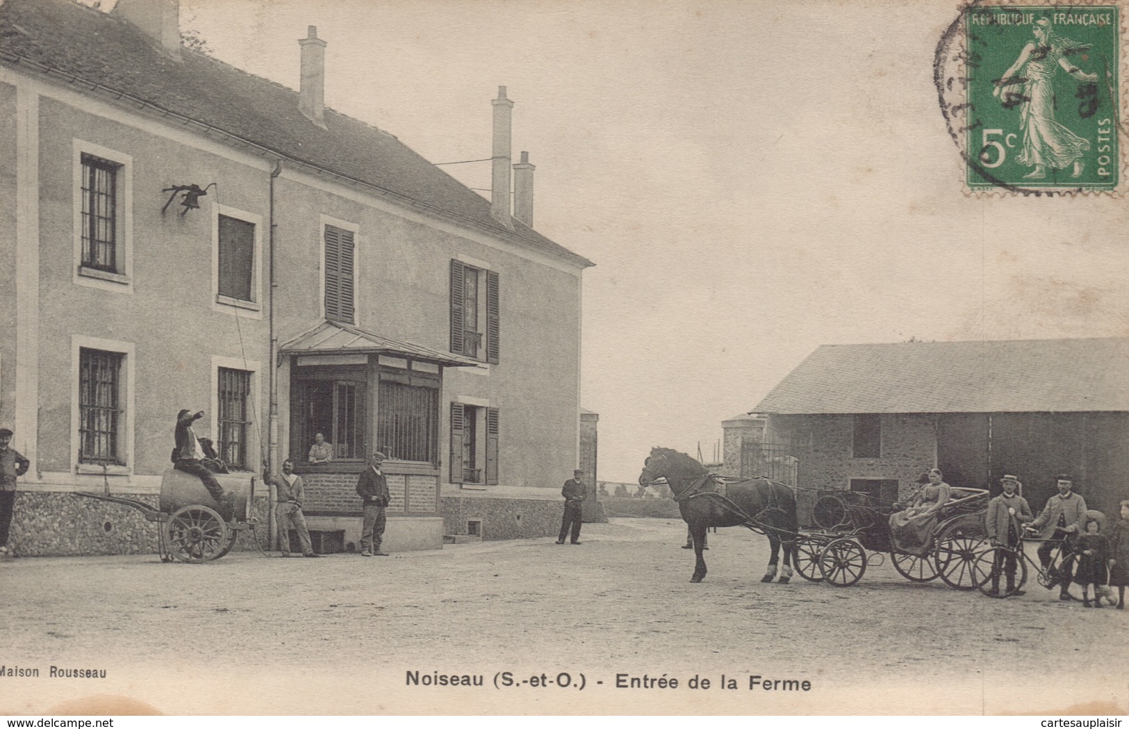 NOISEAU : Entrée De La Ferme - Noiseau