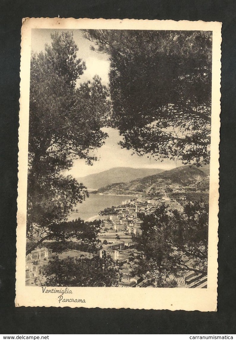 VENTIMIGLIA ( IM ) - PANORAMA ( Spedita 1939 ) - Imperia