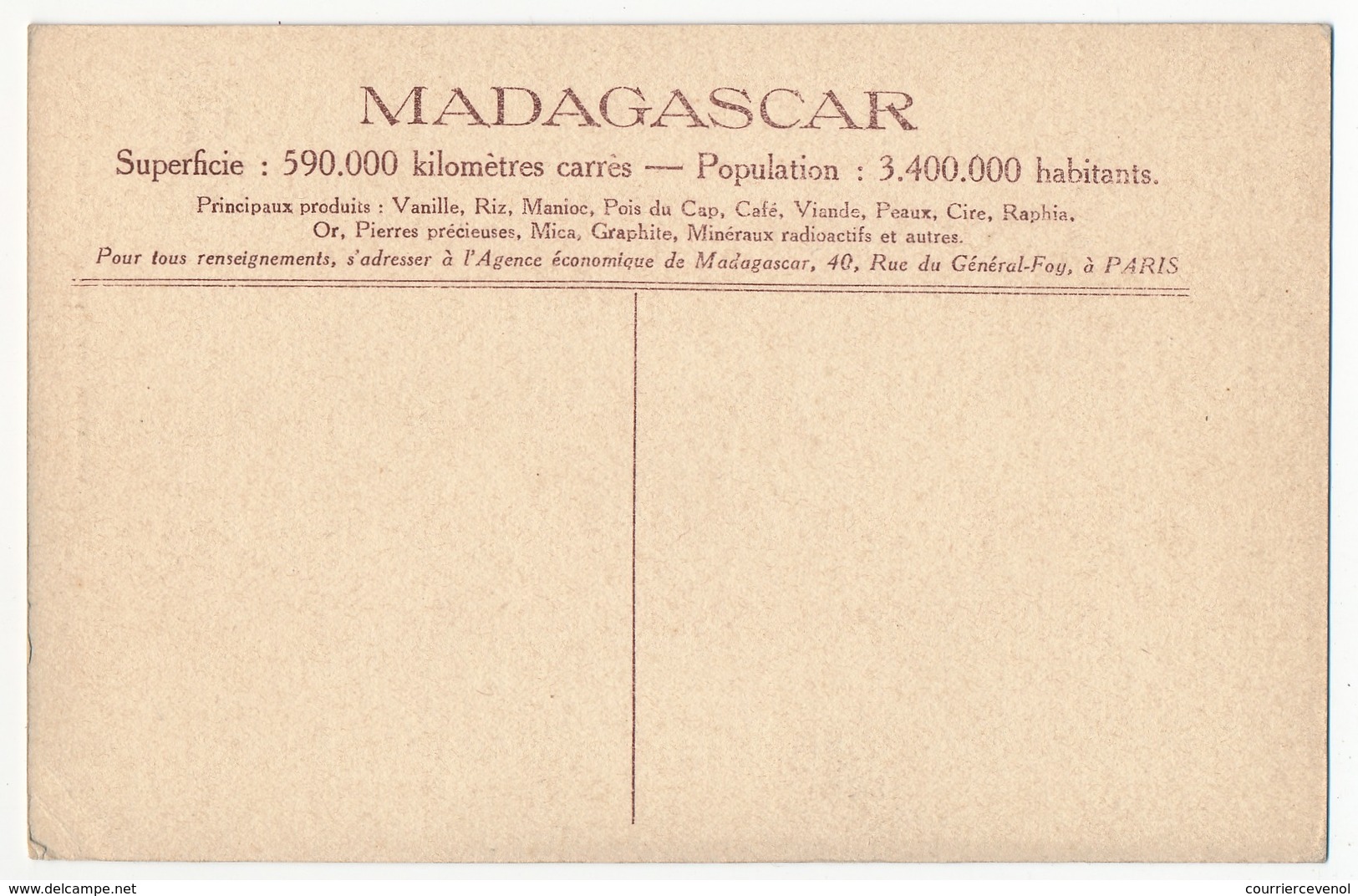 CPA - MADAGASCAR - Femme Antambanoaka - Madagaskar