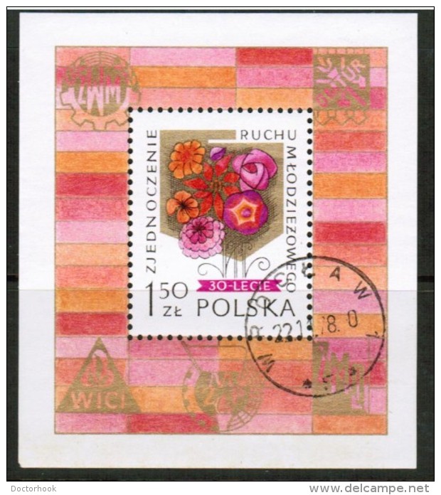 POLAND  Scott # 2273 VF USED Souvenir Sheet SS-70 - Blocks & Sheetlets & Panes