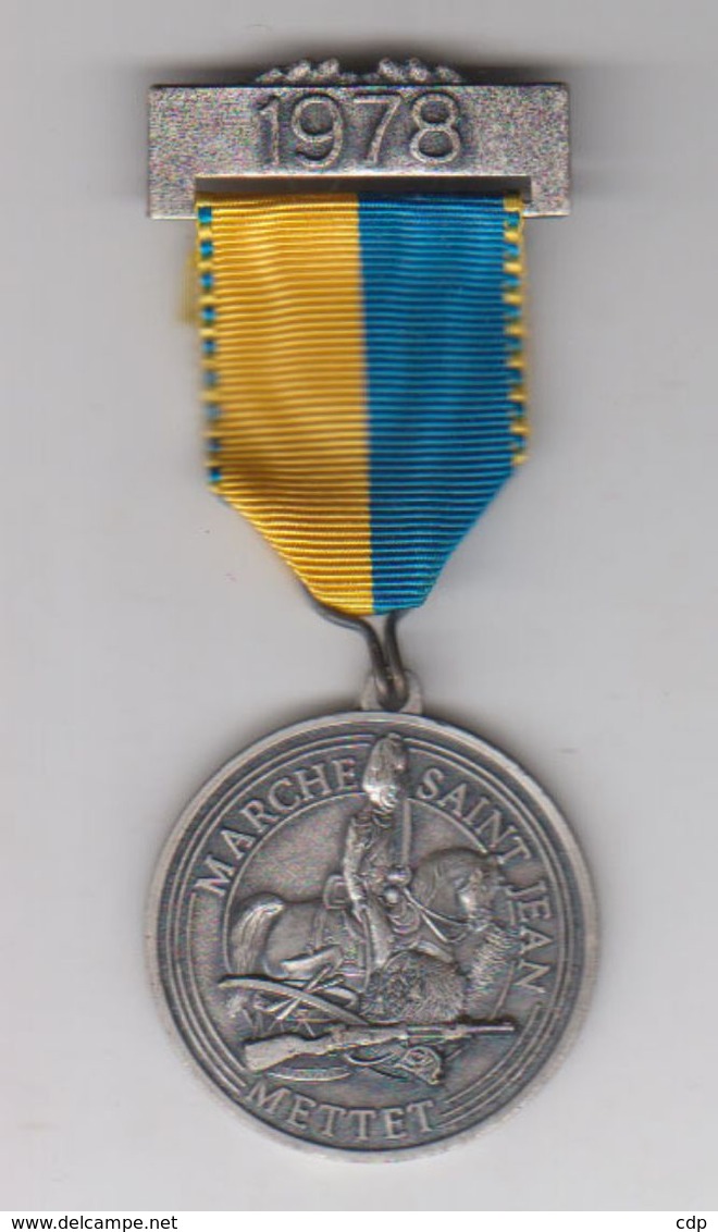 Mettet Médaille 1978 - Populaire Kunst
