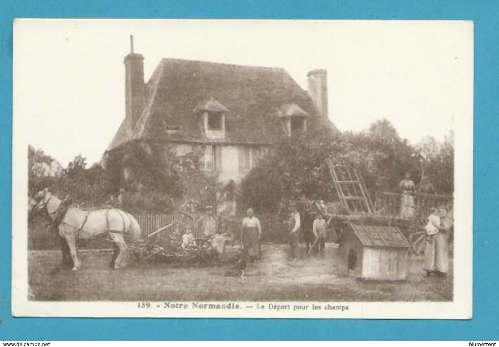 CPA 159 - NOTRE NORMANDIE - Travaux Des Champs Fenaison Attelage - Altri & Non Classificati